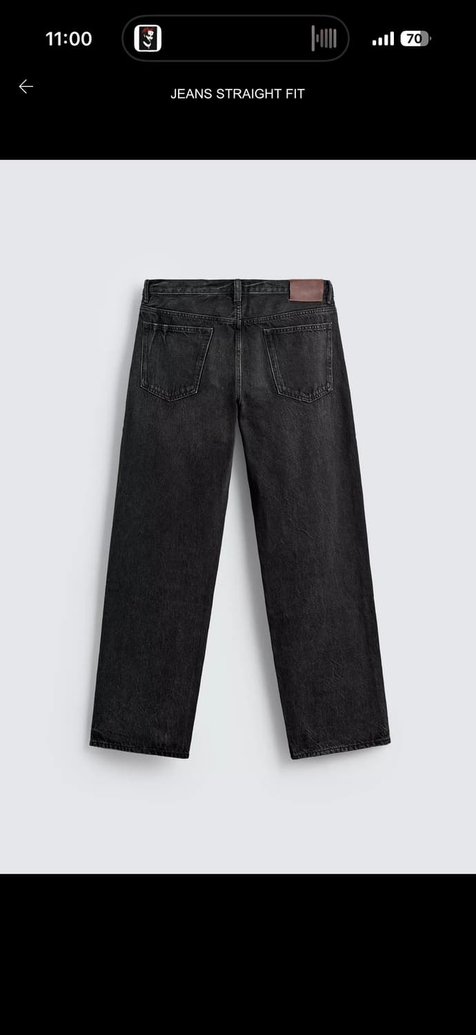 자라 스트레이트 진 34인치 상품이미지2