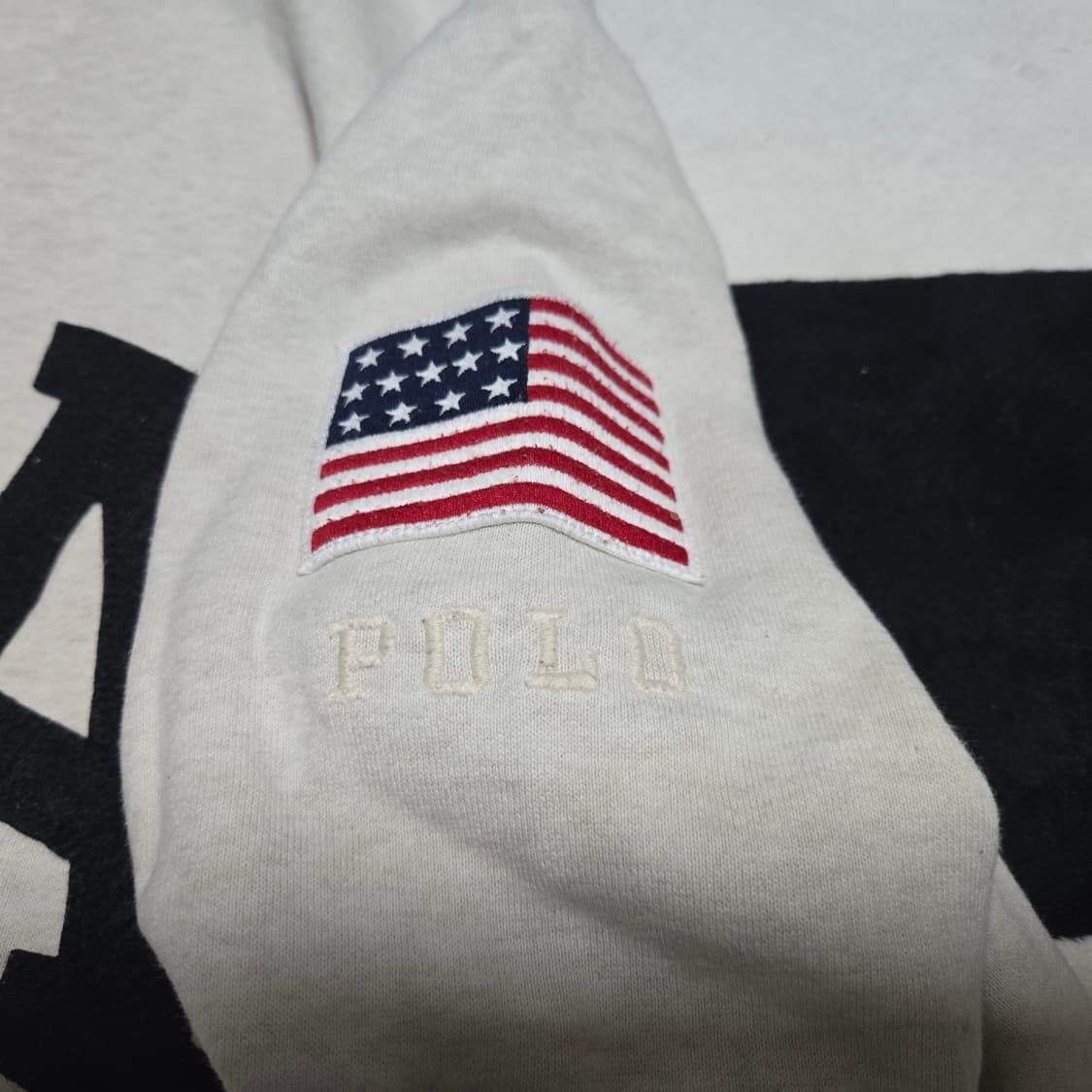 L 폴로스포츠 USA 스웻셔츠 아이보리 상품이미지3