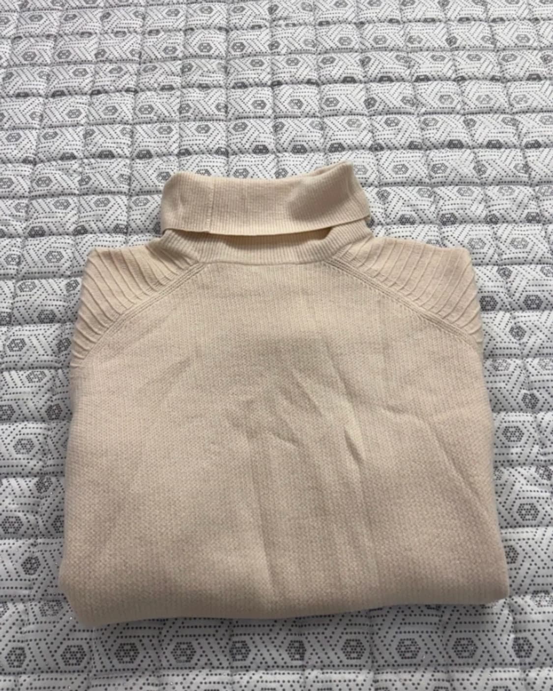 한섬 시스템 SYSTEM 캐시미어 골지 목폴라 니트 상품이미지1