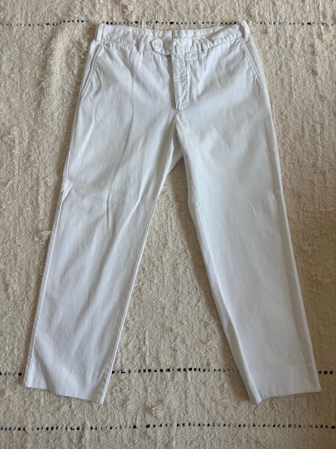 Ermenegildo Zegna White Trouser 상품이미지1