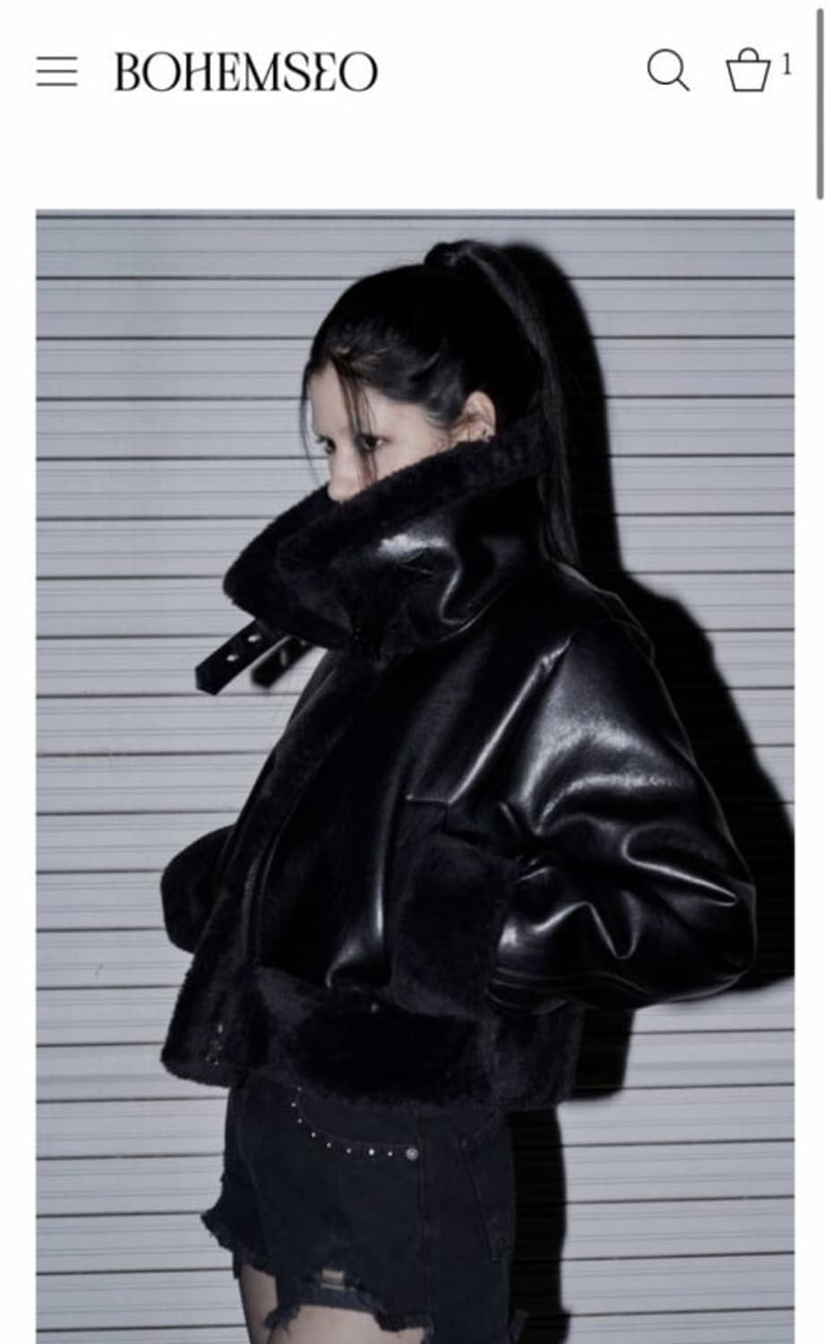 보헤미안서울 무스탕 상품이미지2