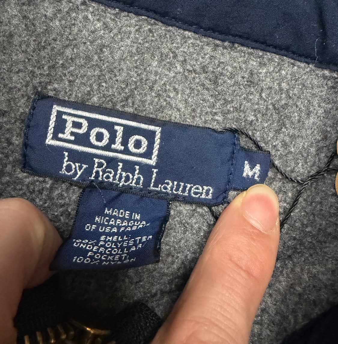 폴로 랄프로렌 그레이 플리스 자켓 상품이미지9