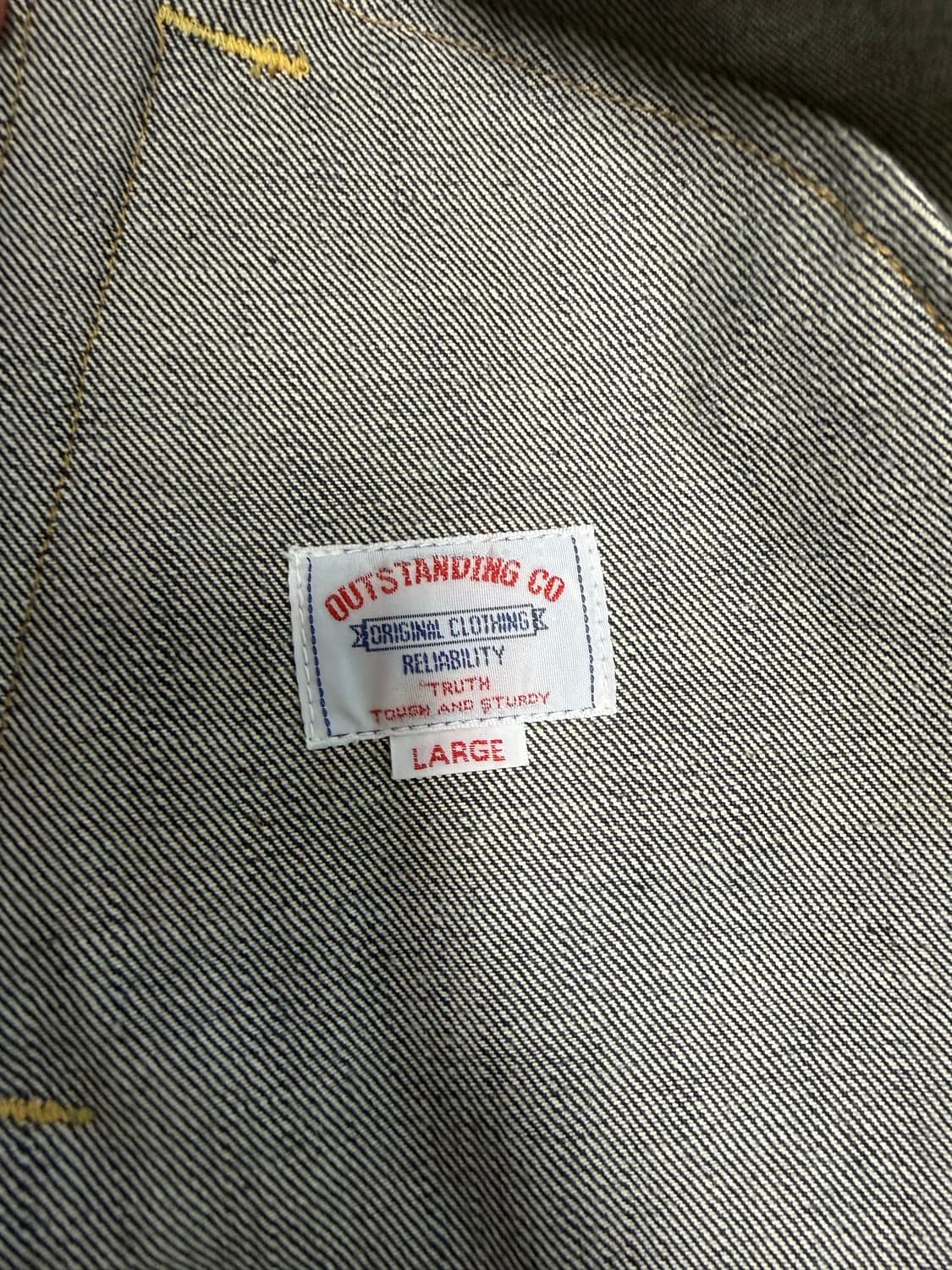 아웃스탠딩 데님자켓L 상품이미지4
