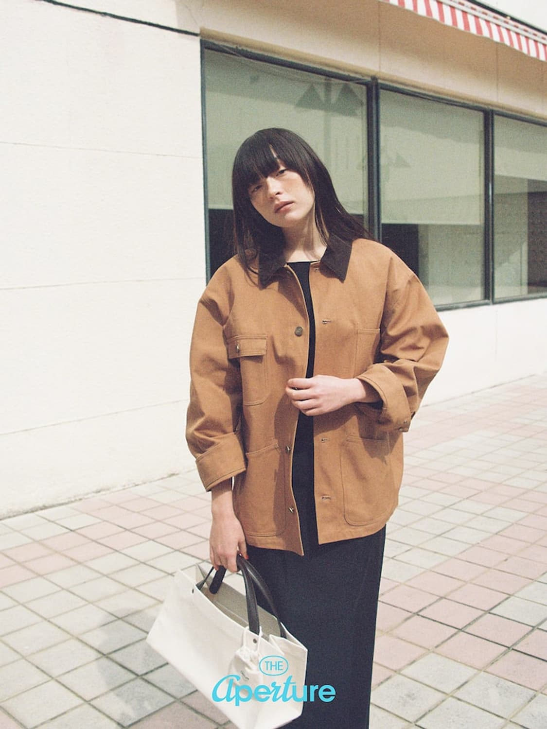 (F) 디애퍼처 the aperture 코튼 워커 자켓 상품이미지9