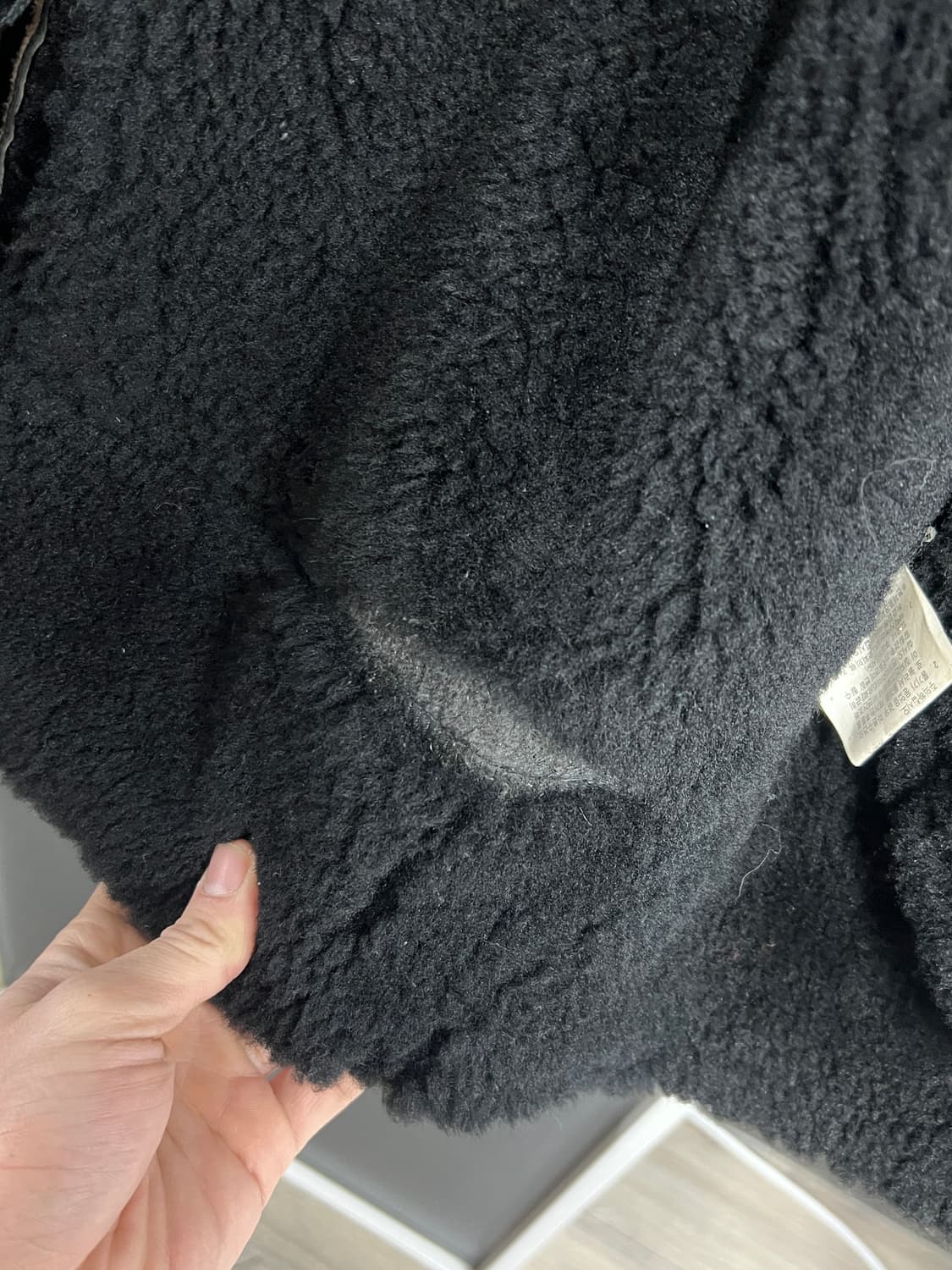 90s 오리지널 Type B-3 밀리터리 양가죽 무스탕 점퍼 상품이미지8