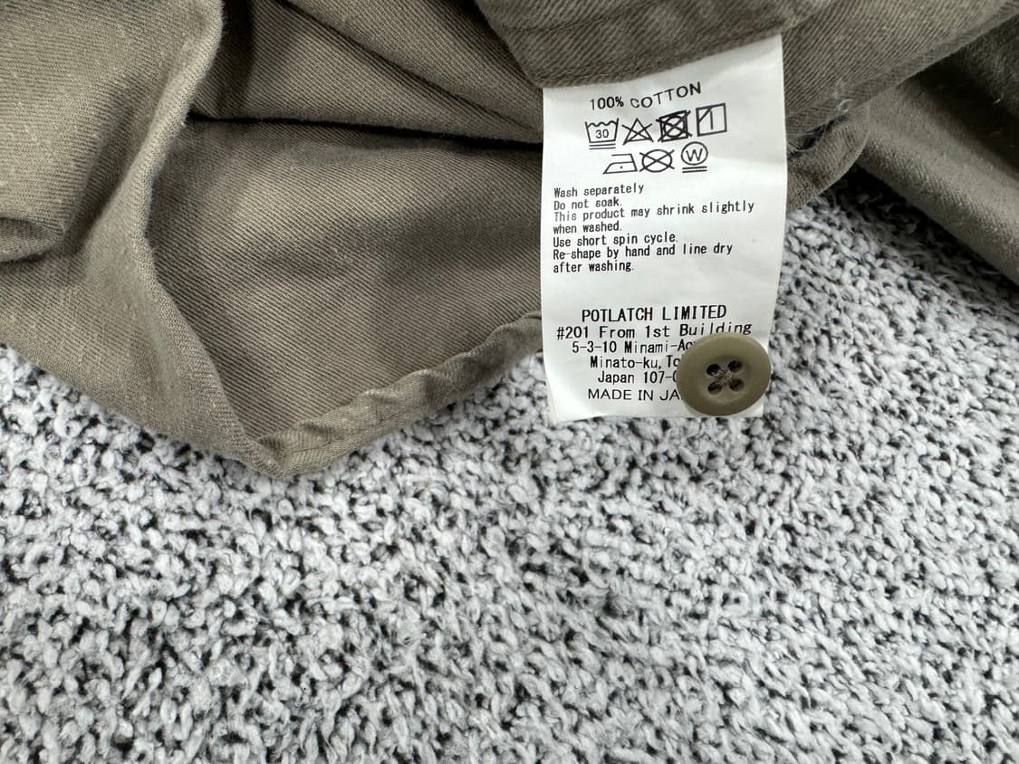 [새상품] 카브엠트 CAVEMT 셔츠 상품이미지5