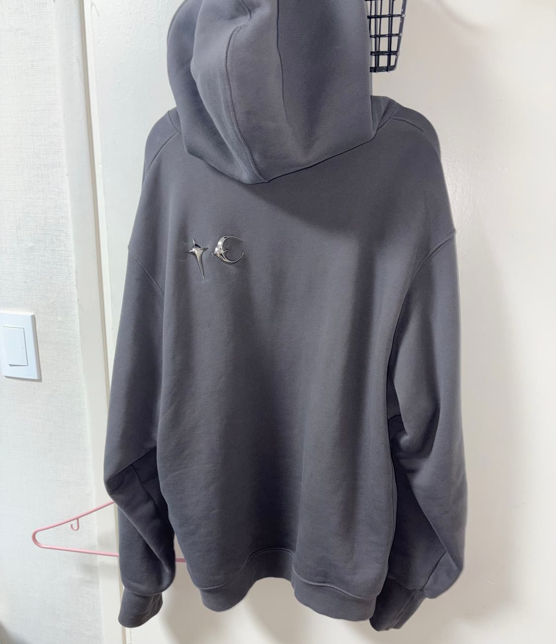 THUG CLUB 떠그클럽 아머 후디 그레이 Size 3 상품이미지2