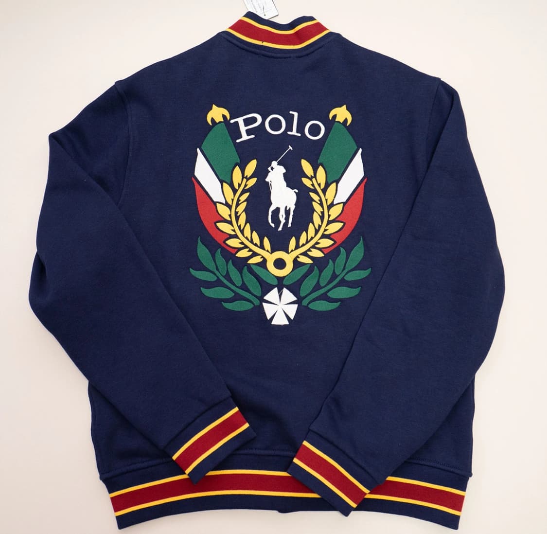 [M] 폴로 로렐 크레스트 바시티 자켓 상품이미지3