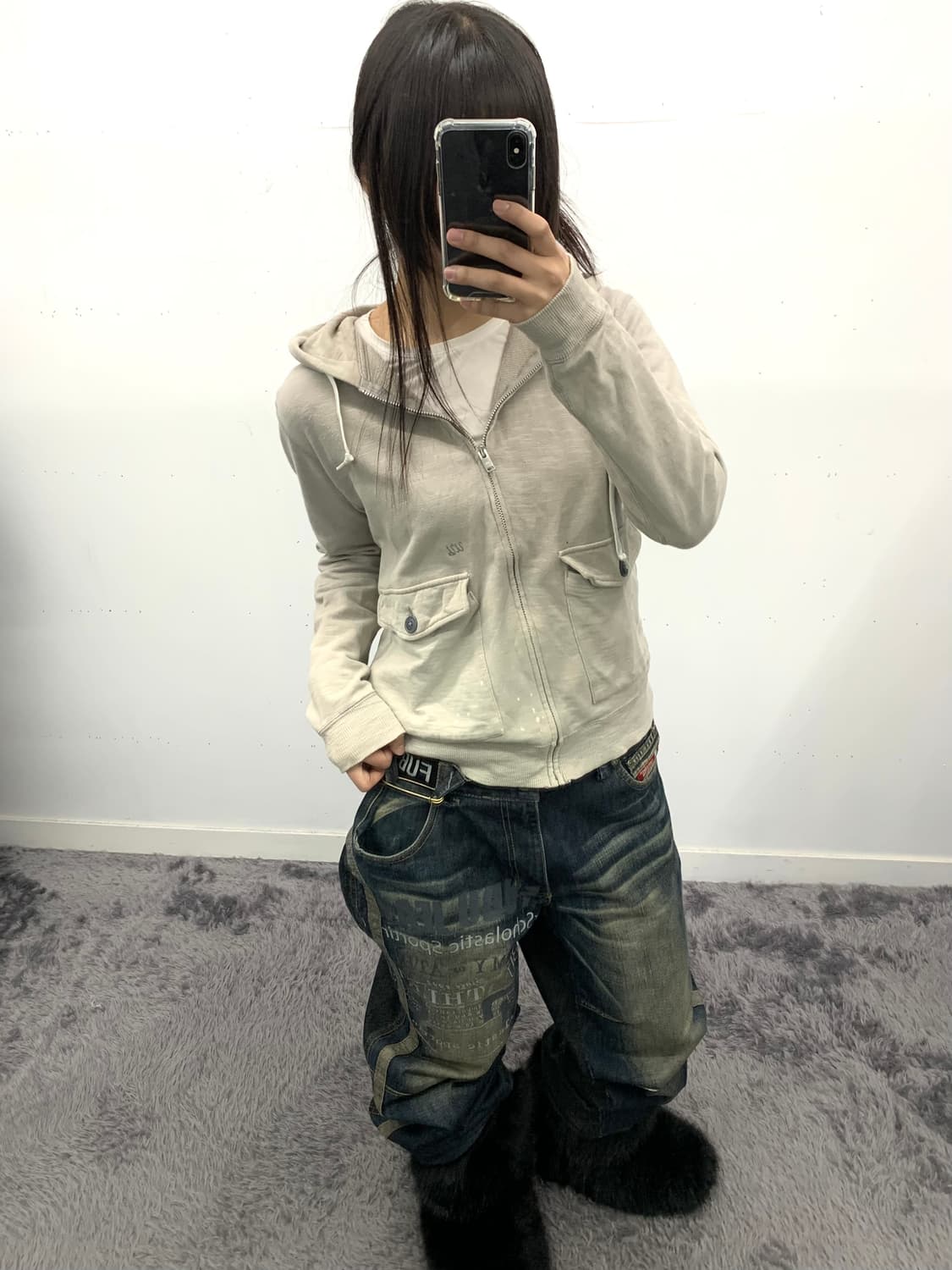 언더커버x유니클로 후드집업 상품이미지2