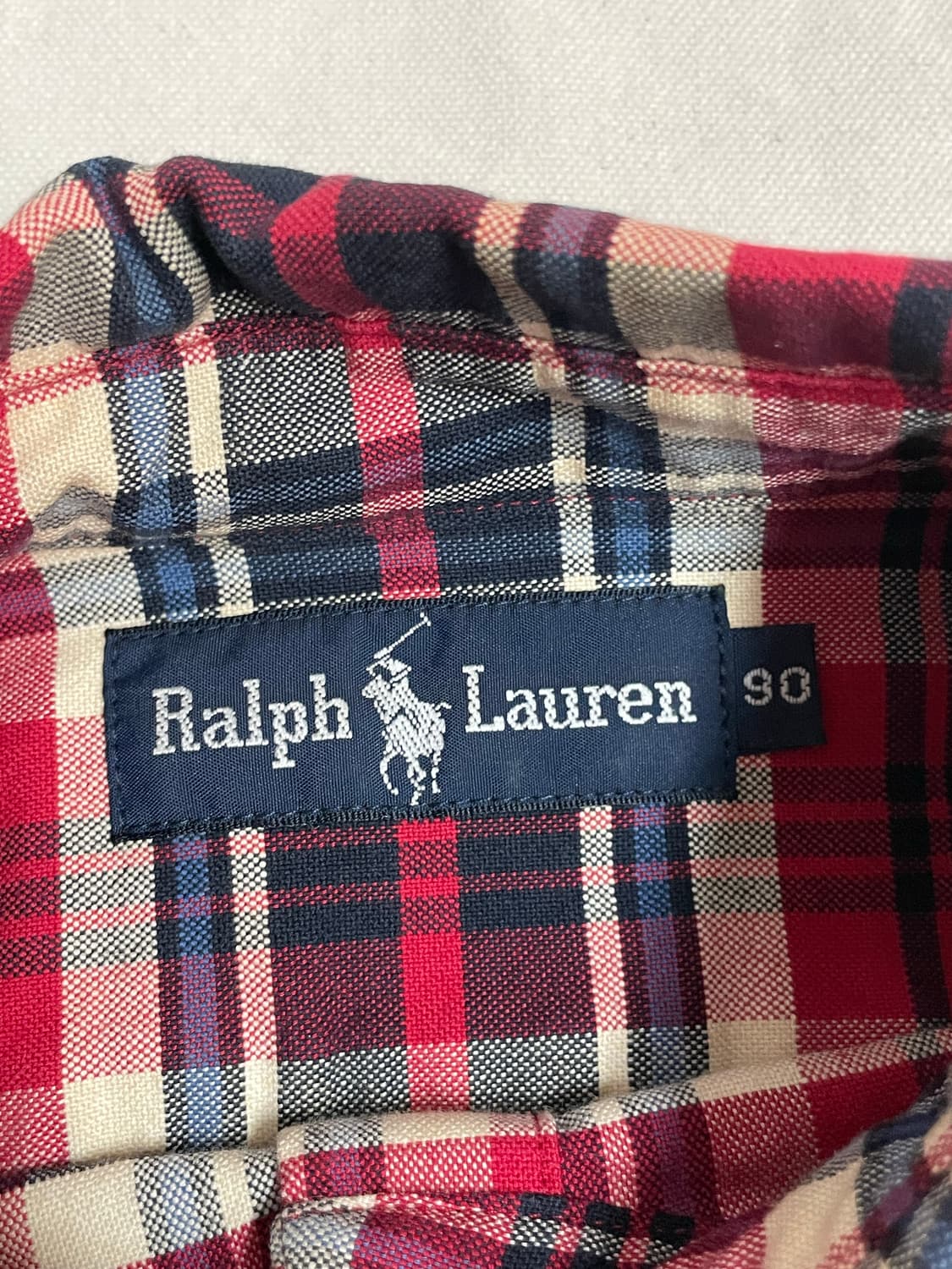 폴로 체크셔츠  상품이미지4