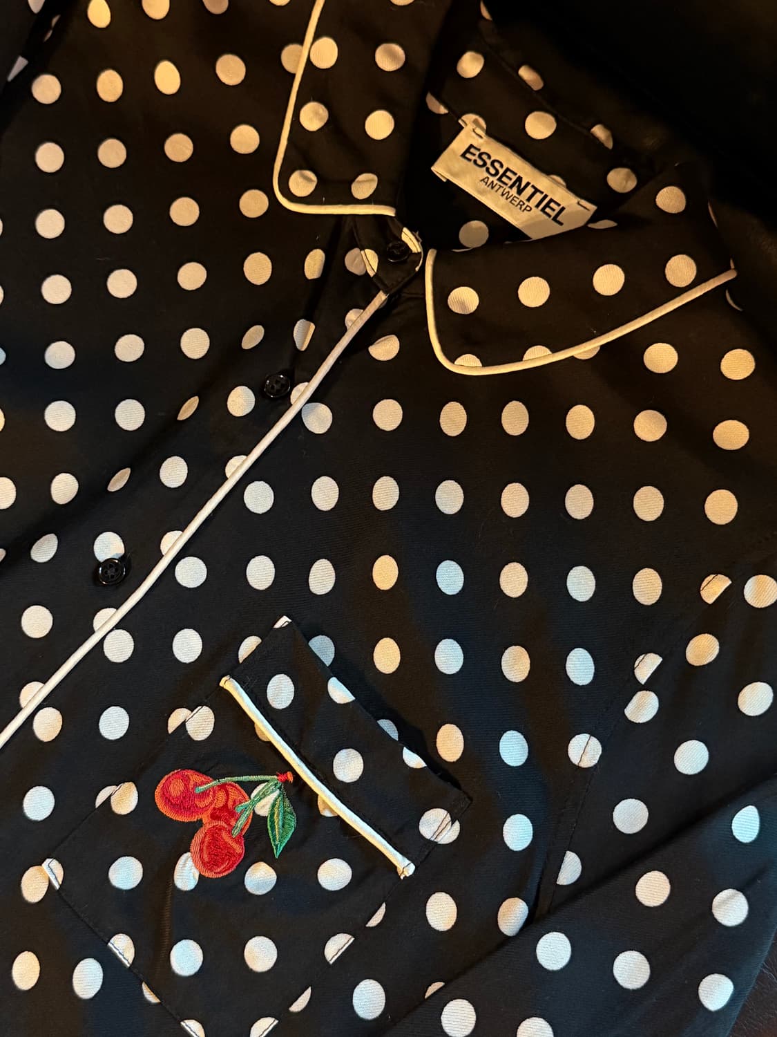 Essentiel Antwerp 도트 파자마 셔츠 상품이미지2