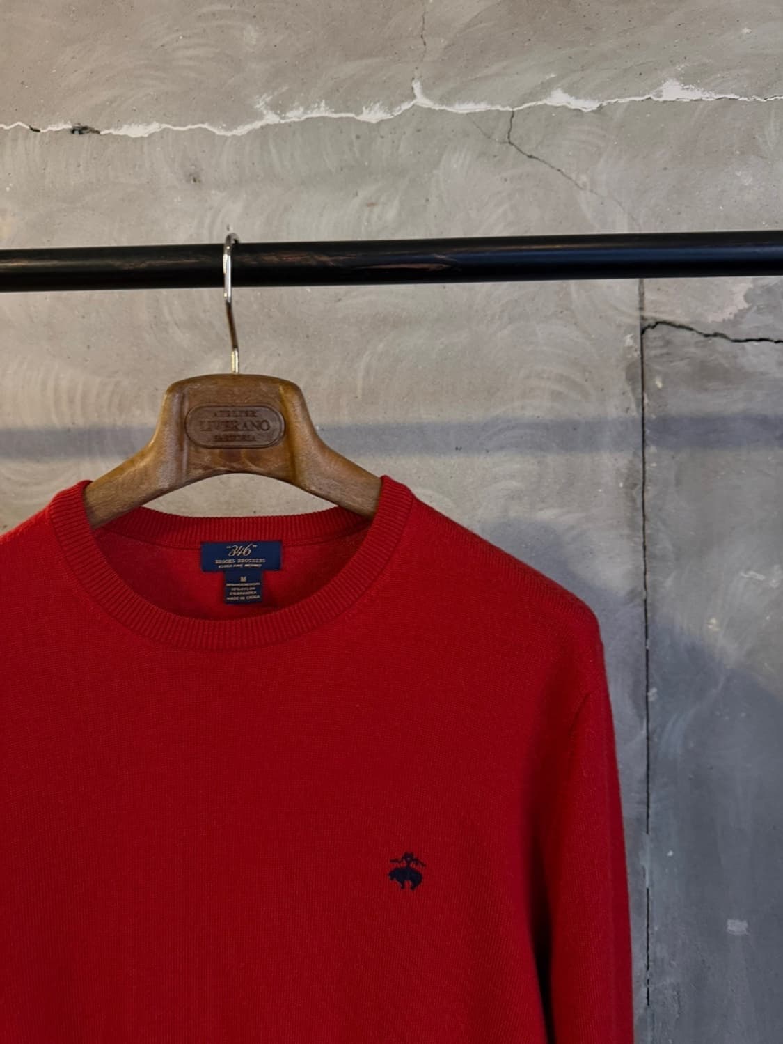 브룩스 브라더스 크루넥 니트 100 상품이미지5