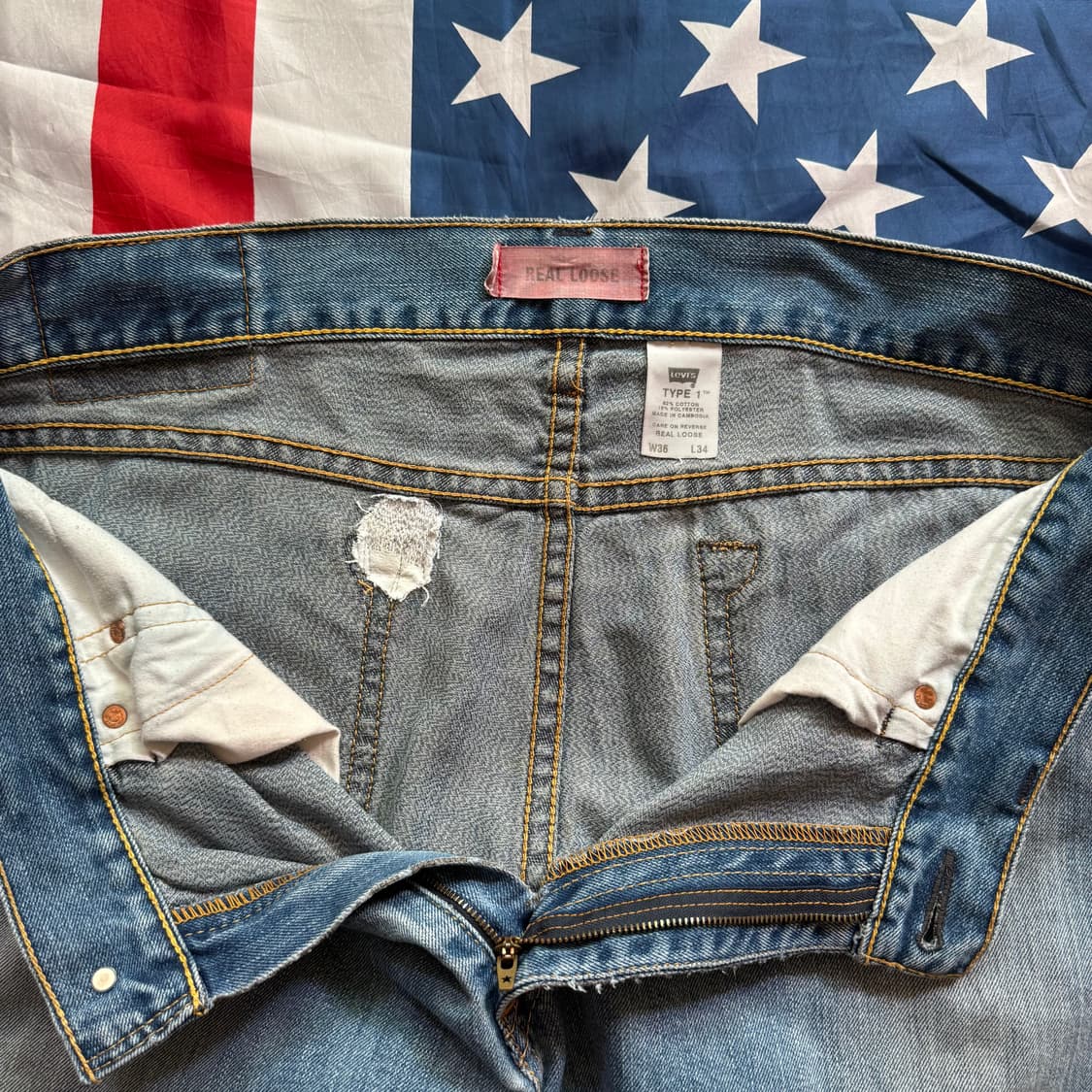 [36] levi's 리바이스 569 데님 청바지 - 48 상품이미지4