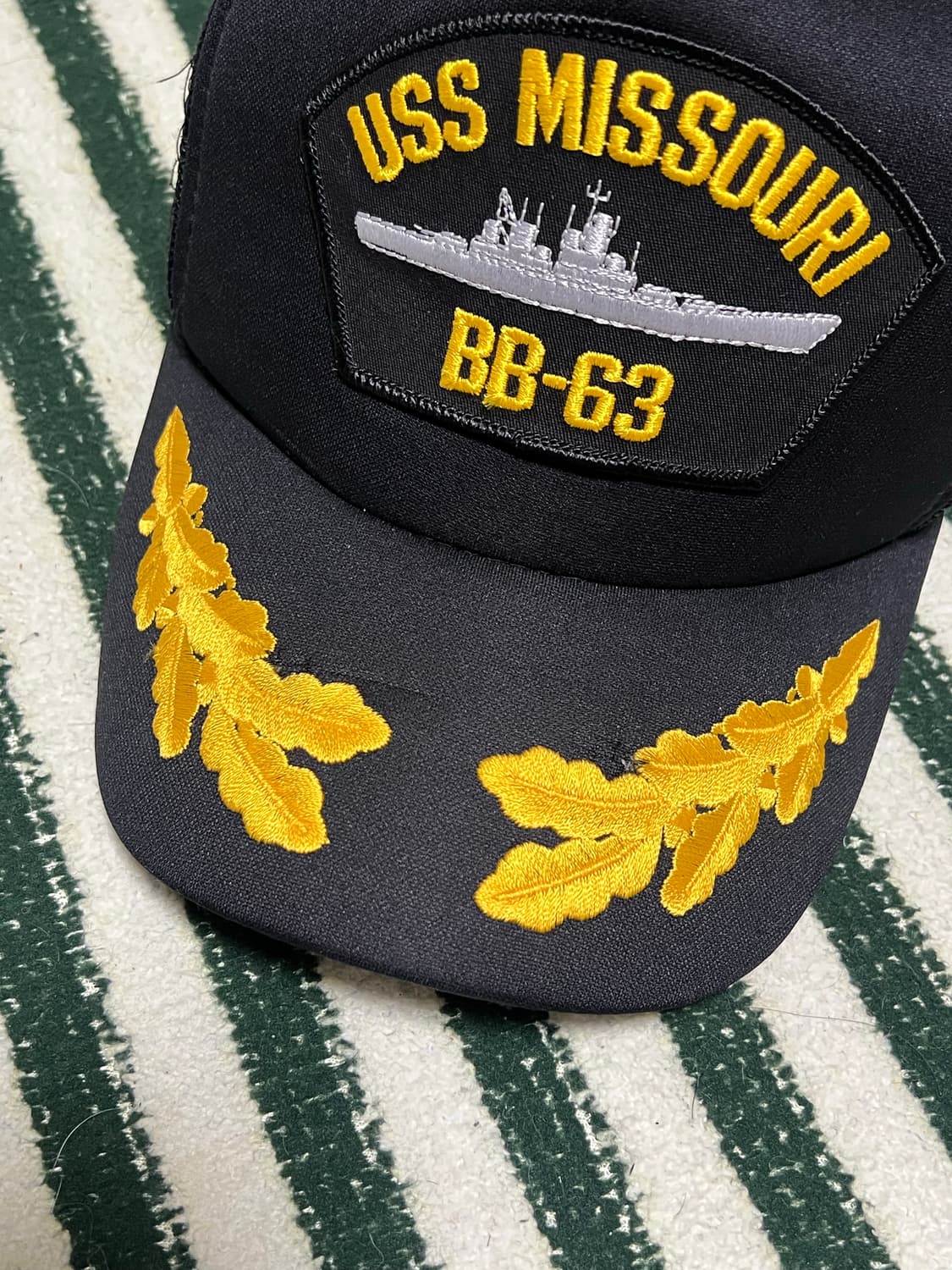 USS BB-63 MISSOURI CAP 상품이미지4