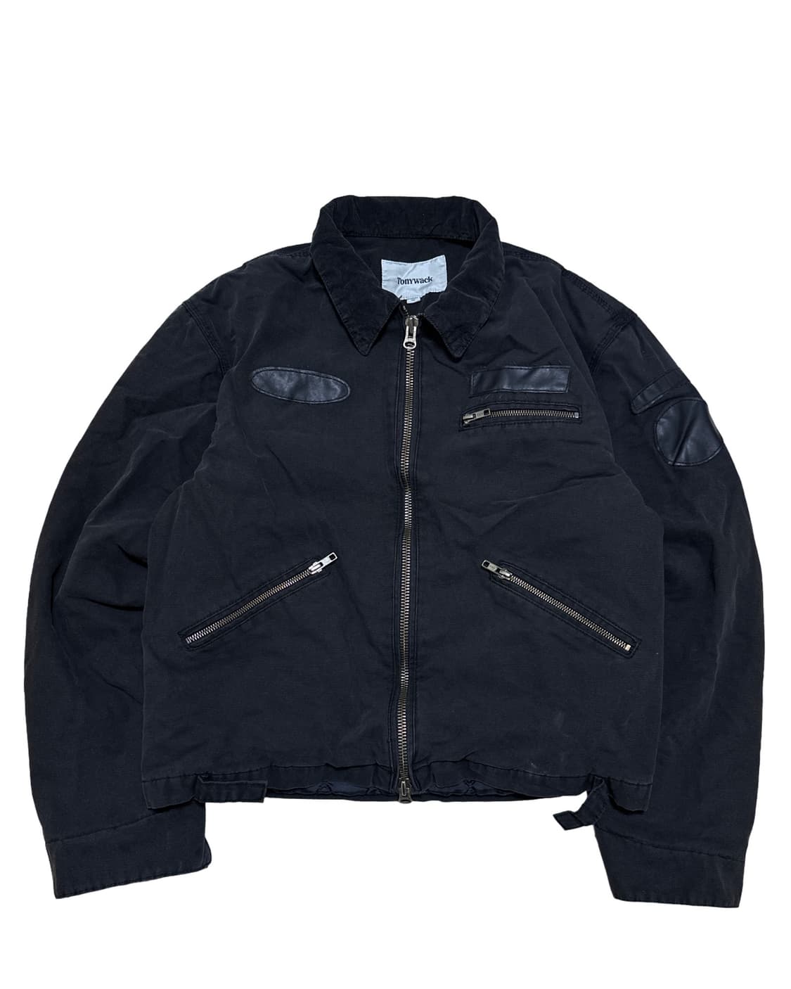 토니웩 코듀로이 블랙 워크자켓 상품이미지1