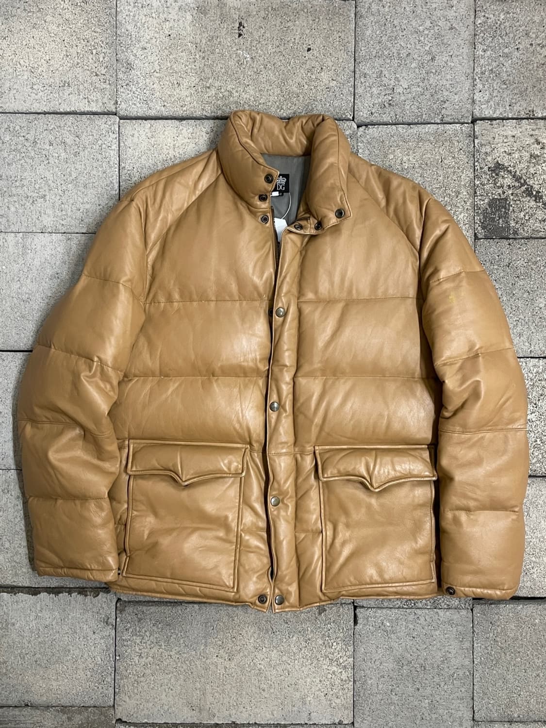 빈티지 가죽 패딩  상품이미지1