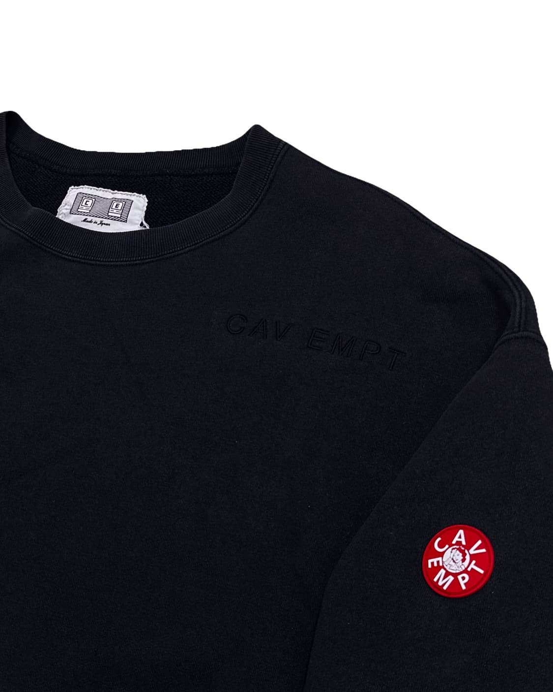 카브엠트 카드 19/1 블랙 맨투맨 상품이미지3