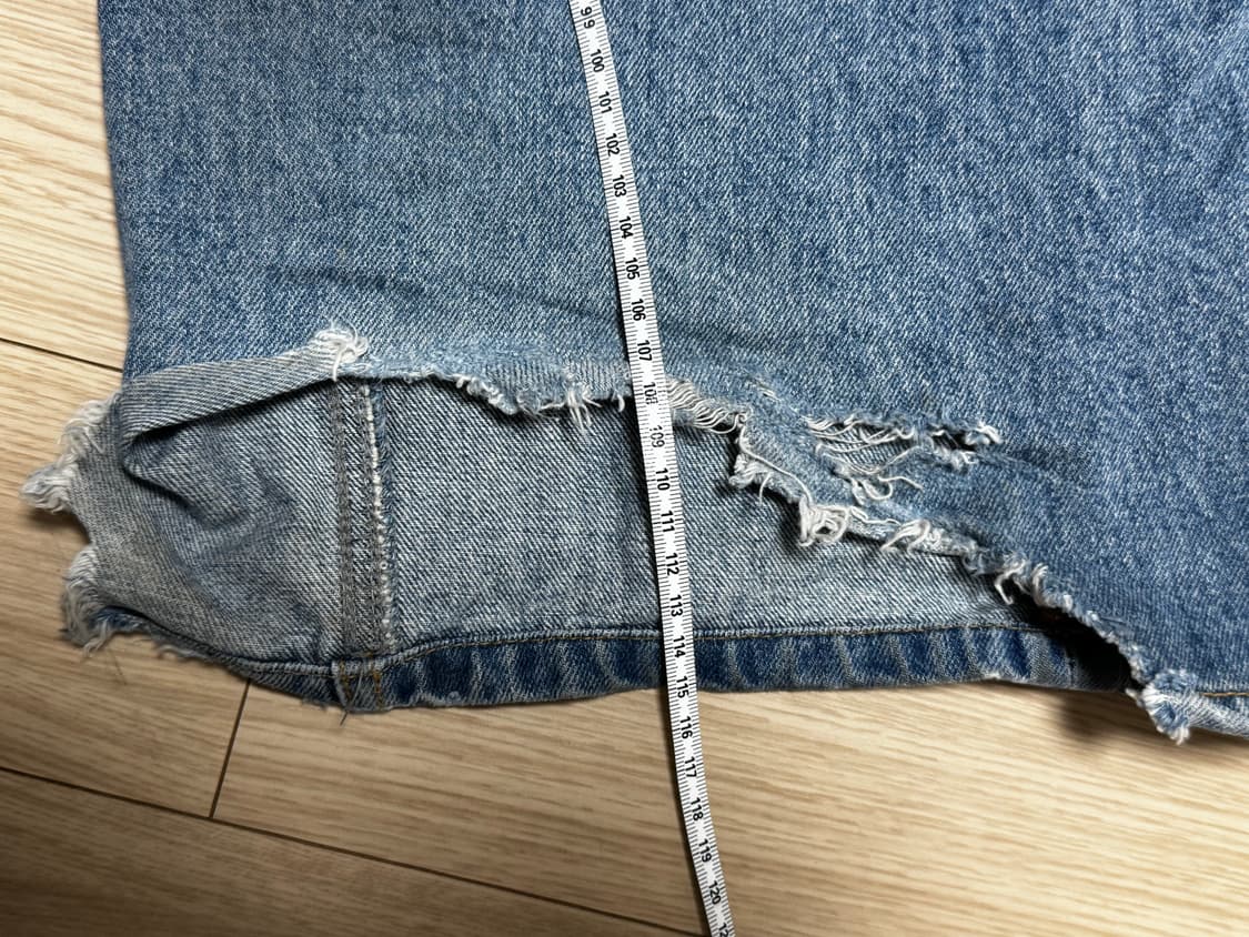 로우클래식 low classic WIDE-LEG JEANS_LIGHTXL 상품이미지7