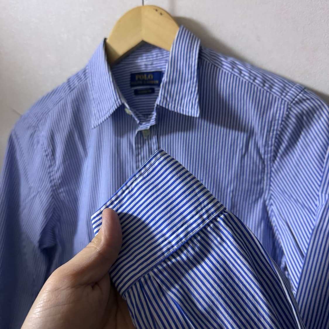폴로 랄프로렌 스트라이프 여성 셔츠 클레식핏 4 (66정도) 상품이미지6