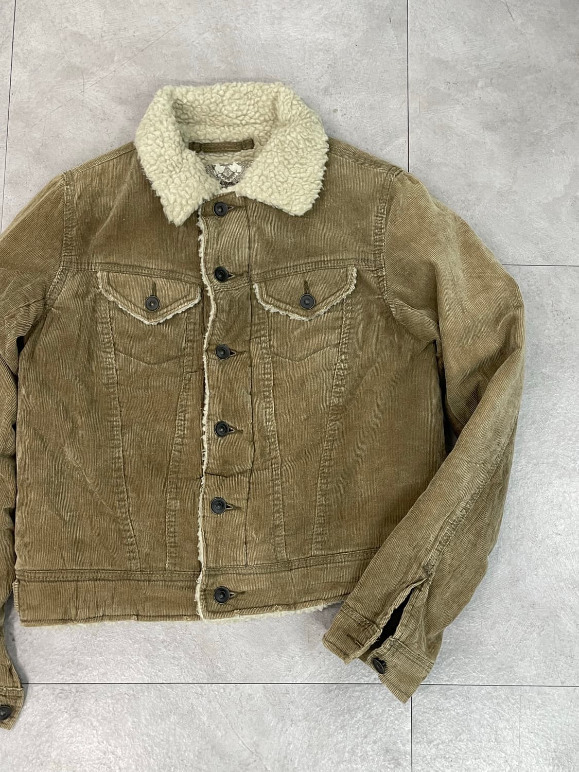 g.o.a 고아 코듀로이 양털 재킷 상품이미지3