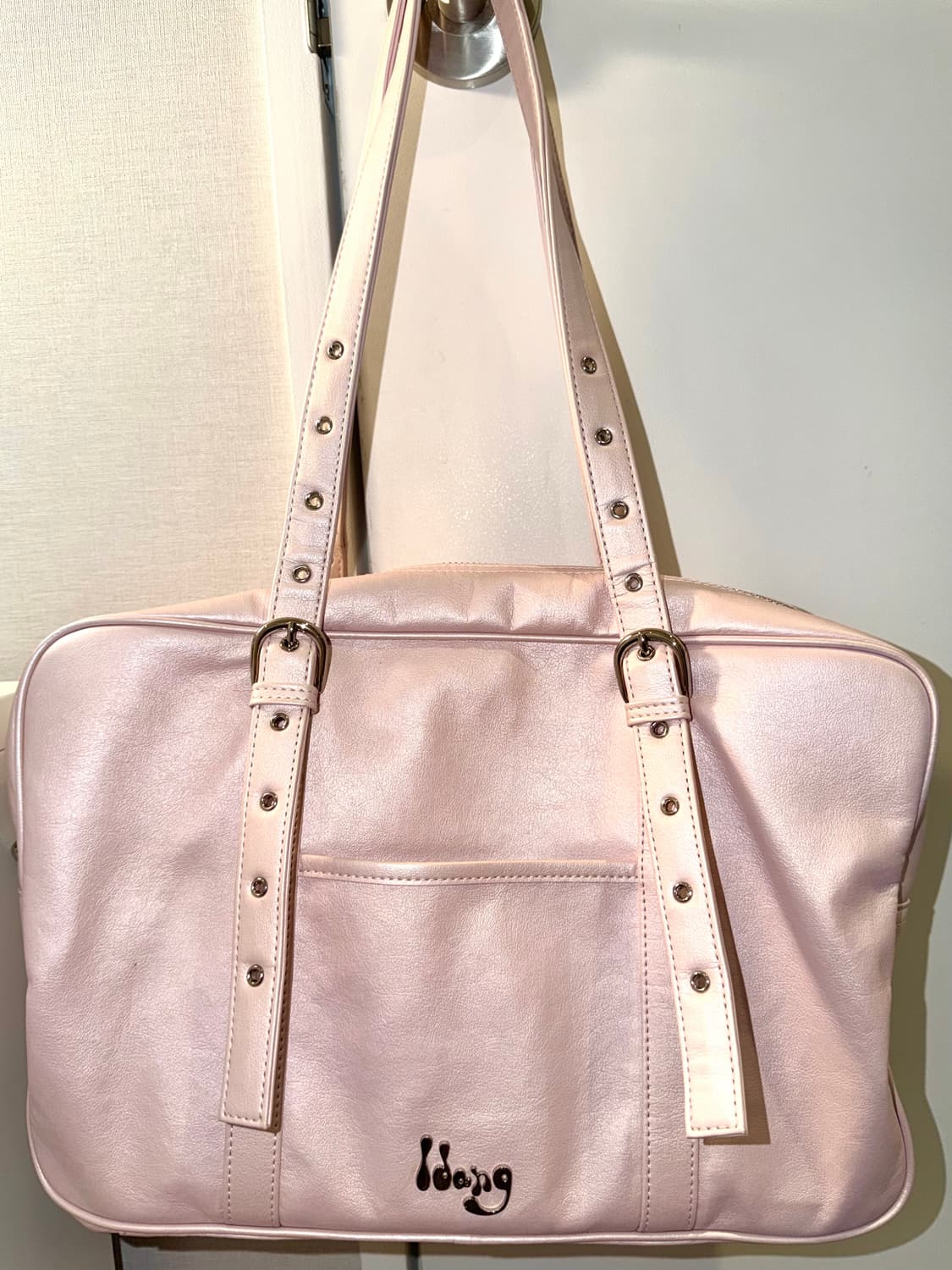 아이당클럽 스쿨백 미디엄 핑크 상품이미지2