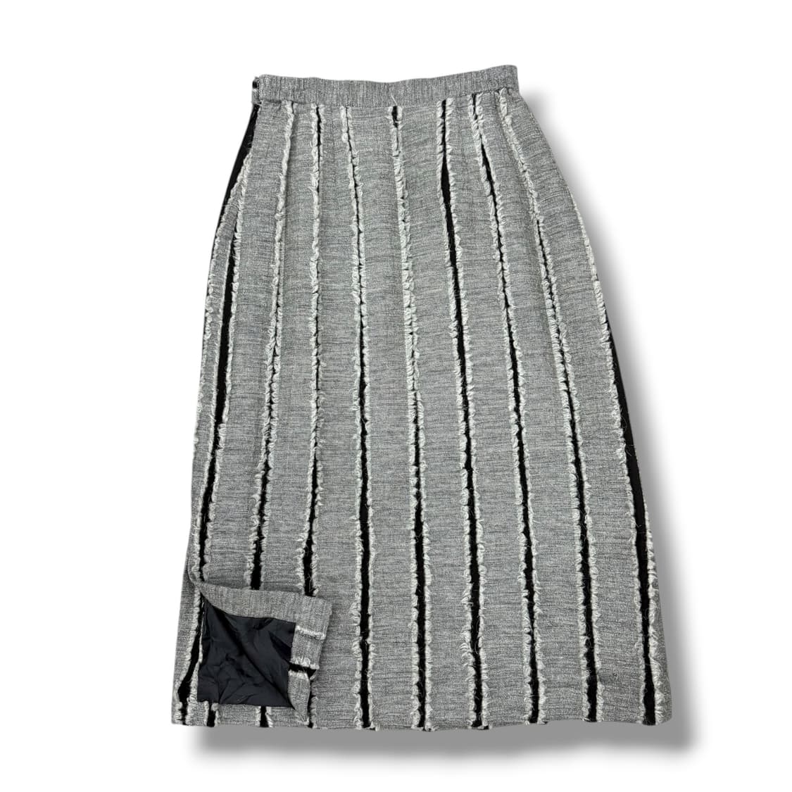 JPN 데끼 그레이 롱스커트 상품이미지2