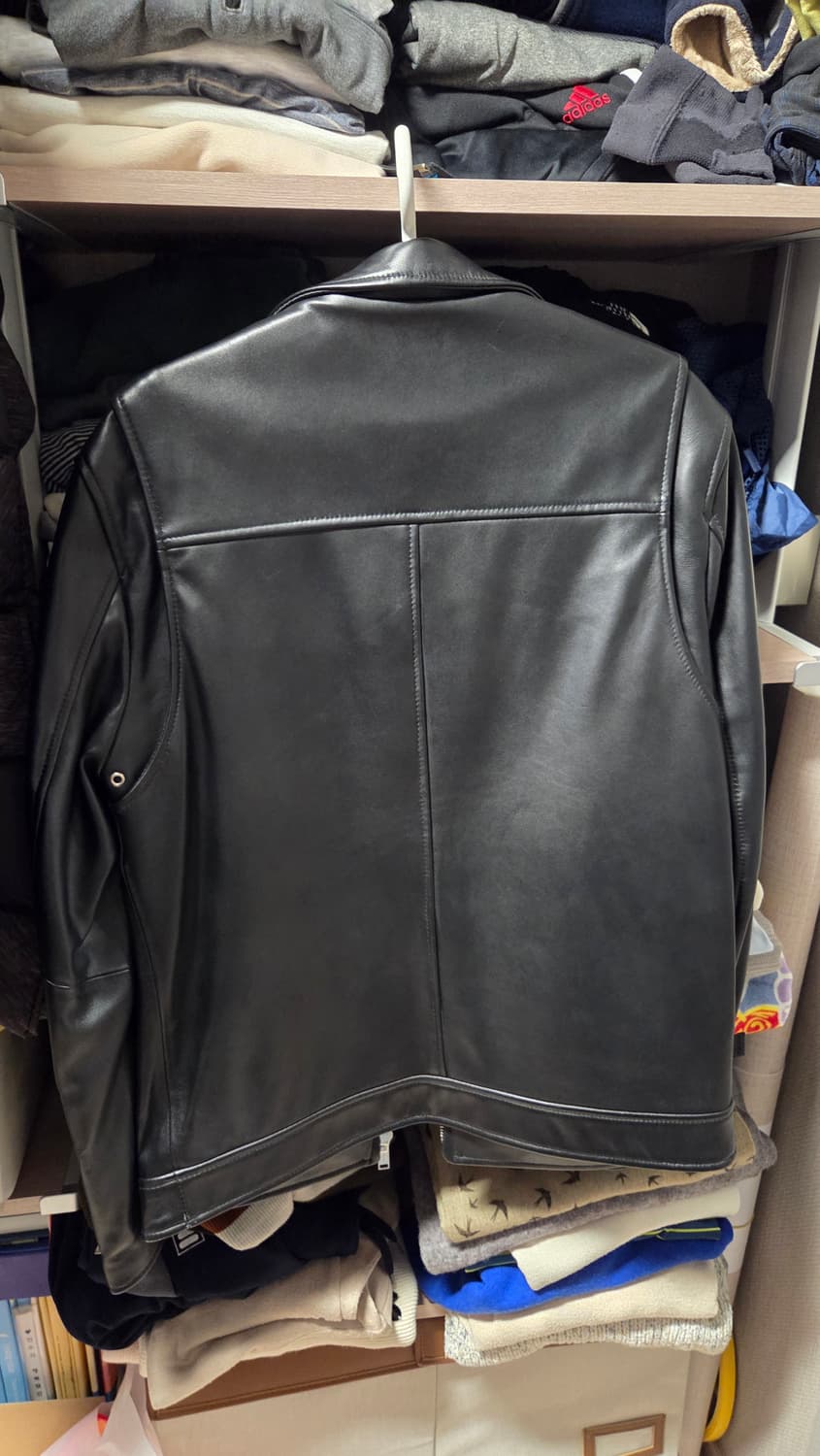 에이징씨씨씨 램스킨 레더자켓 M 상품이미지2