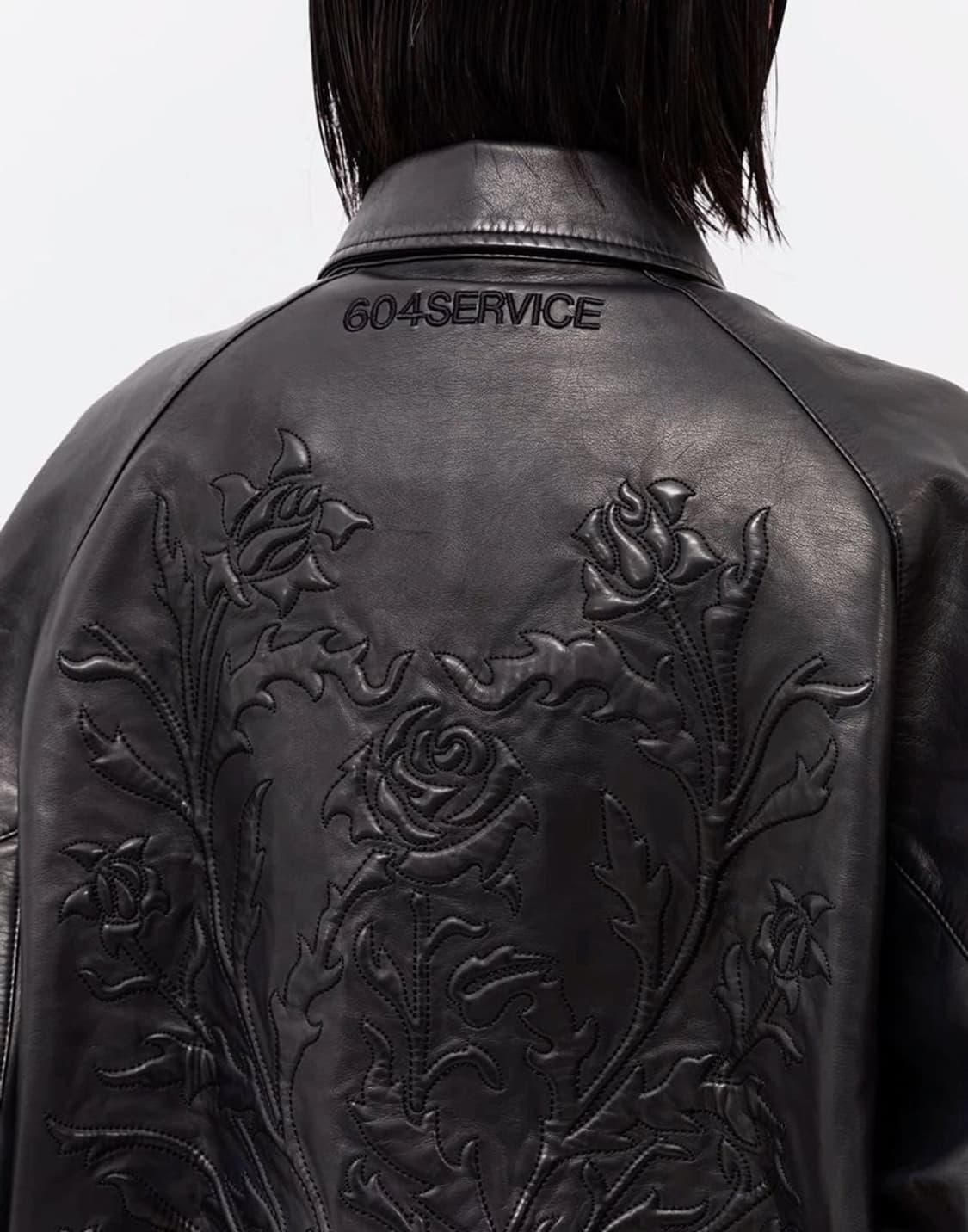 604service rose leather jacket 상품이미지5