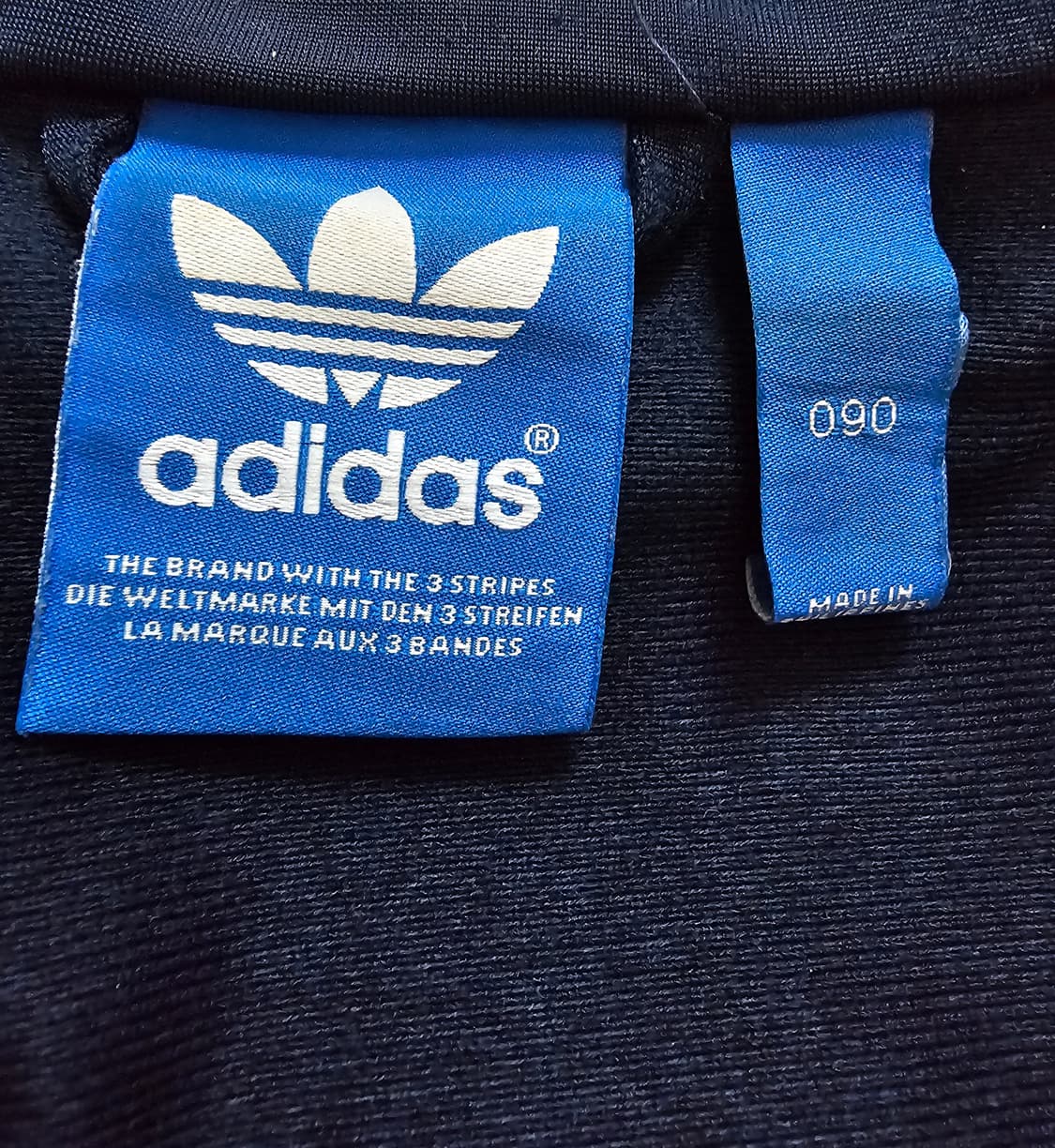 아디다스 파이어버드 져지 트랙탑 90 네이비 남색 곤색 상품이미지3