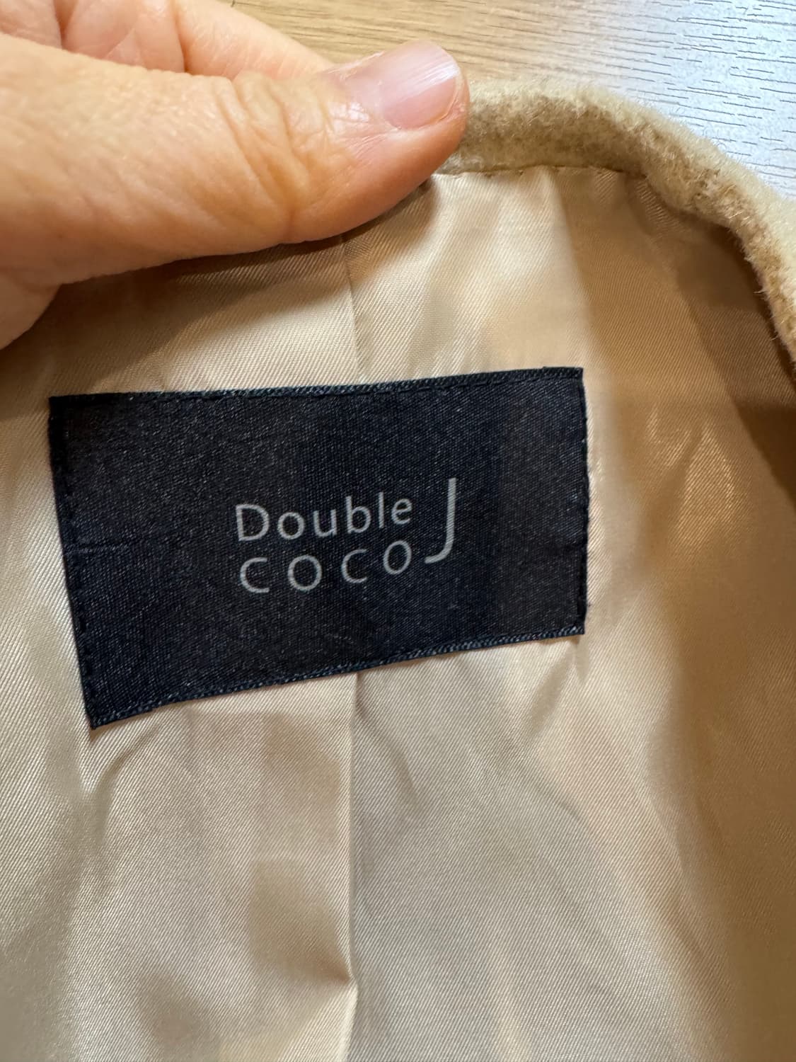 더블코코제이 핸드메이드 코트 상품이미지6