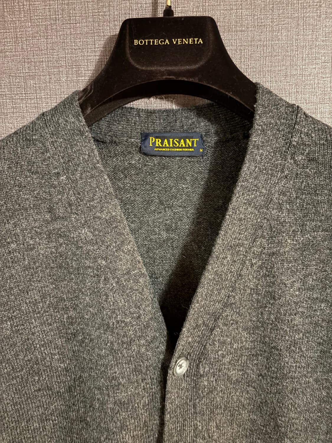 PRAISANT 울 100% 가디건 상품이미지3