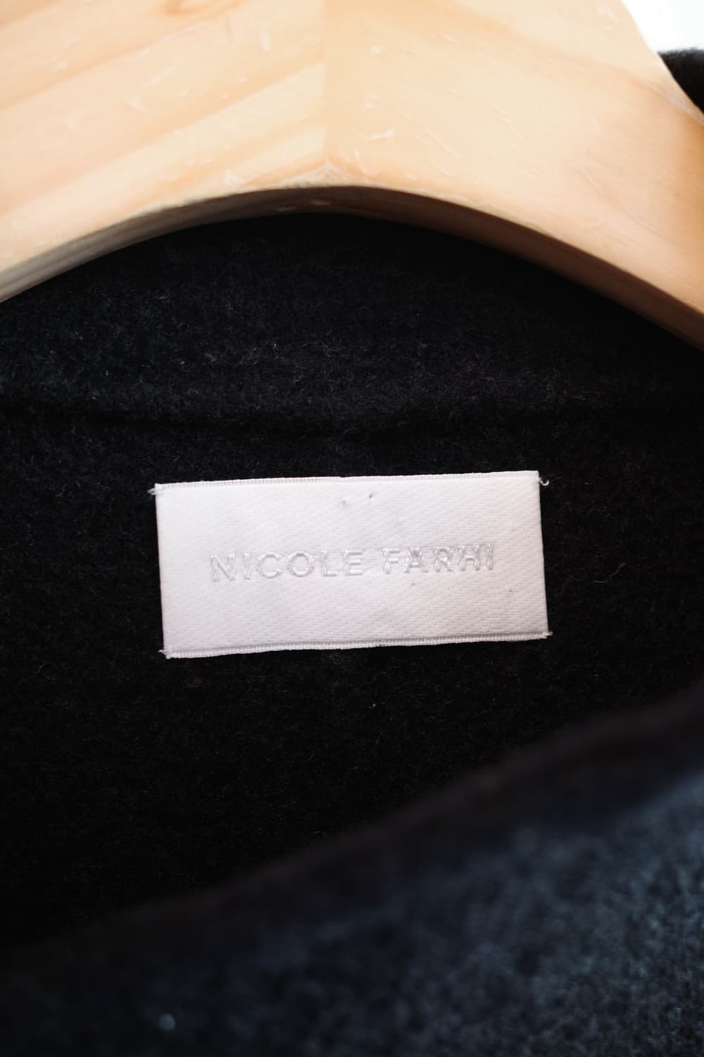 NICOLE FARHI 캐시미어 롱 코트 상품이미지4