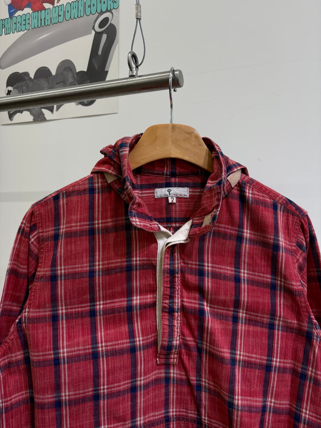 P (Made in Japan) 후드 티셔츠 상품이미지2