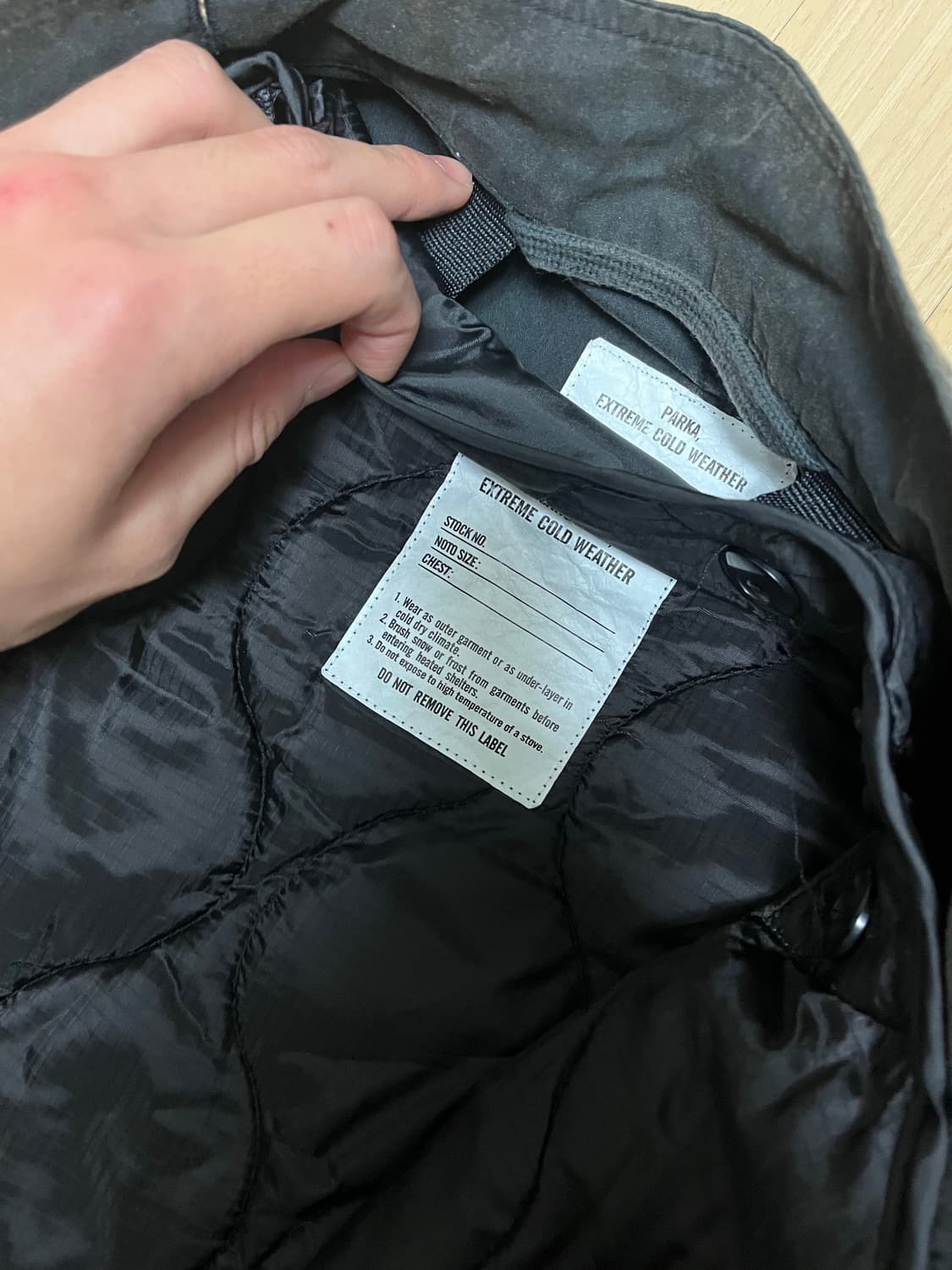 프릭스스토어 M65 숏 파카 프리사이즈 상품이미지2