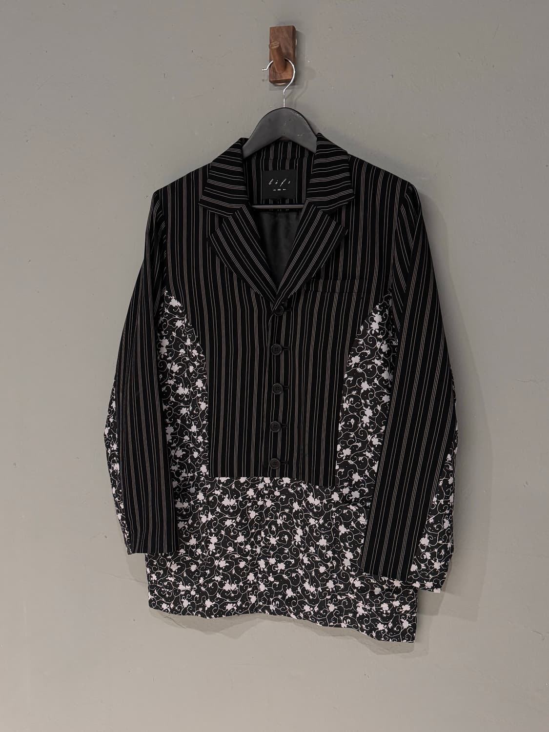 BIFS 비프스 스트라이프 블레이저 자켓 상품이미지1