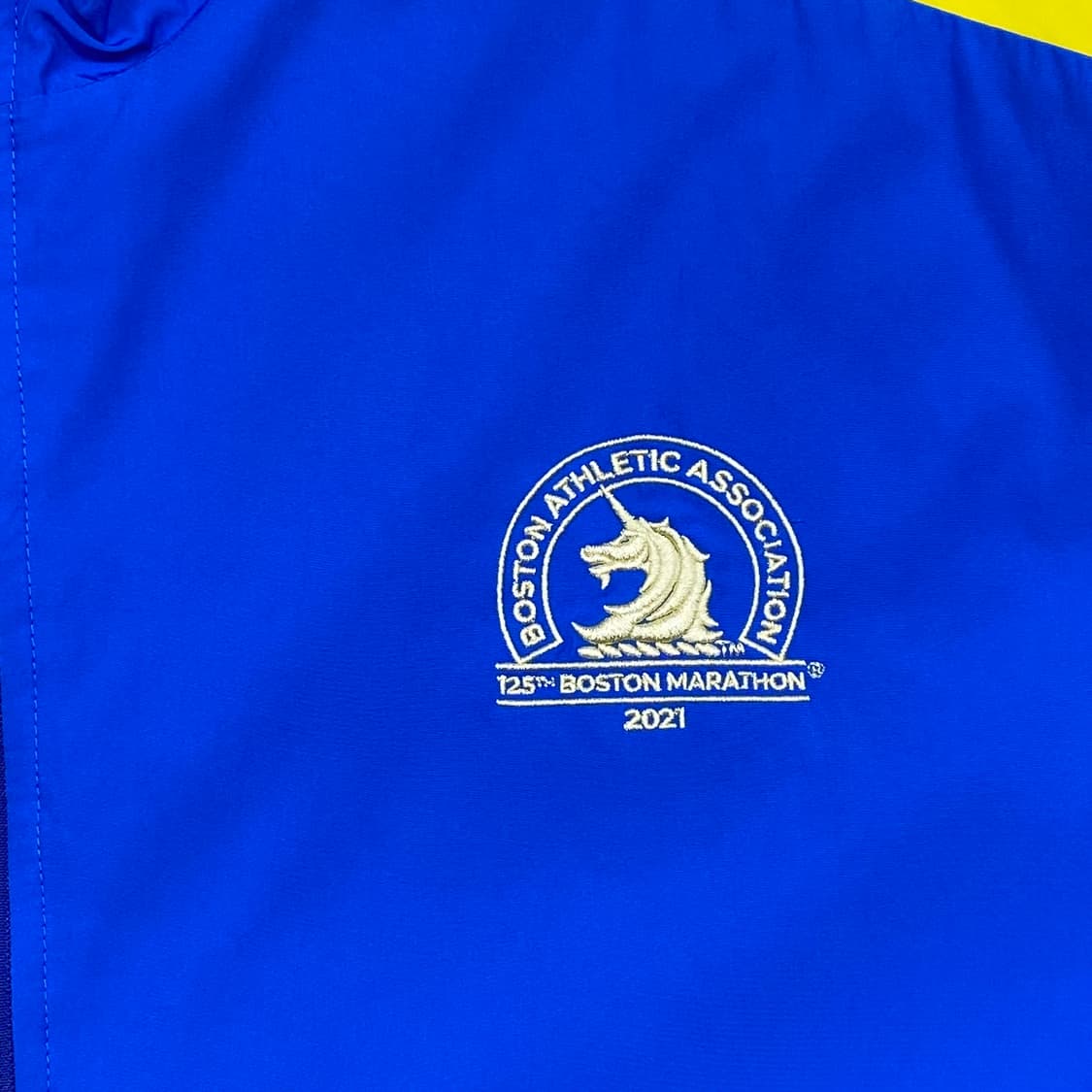 레어 미국빈티지 아디다스 125th 보스턴마라톤 바람막 상품이미지7