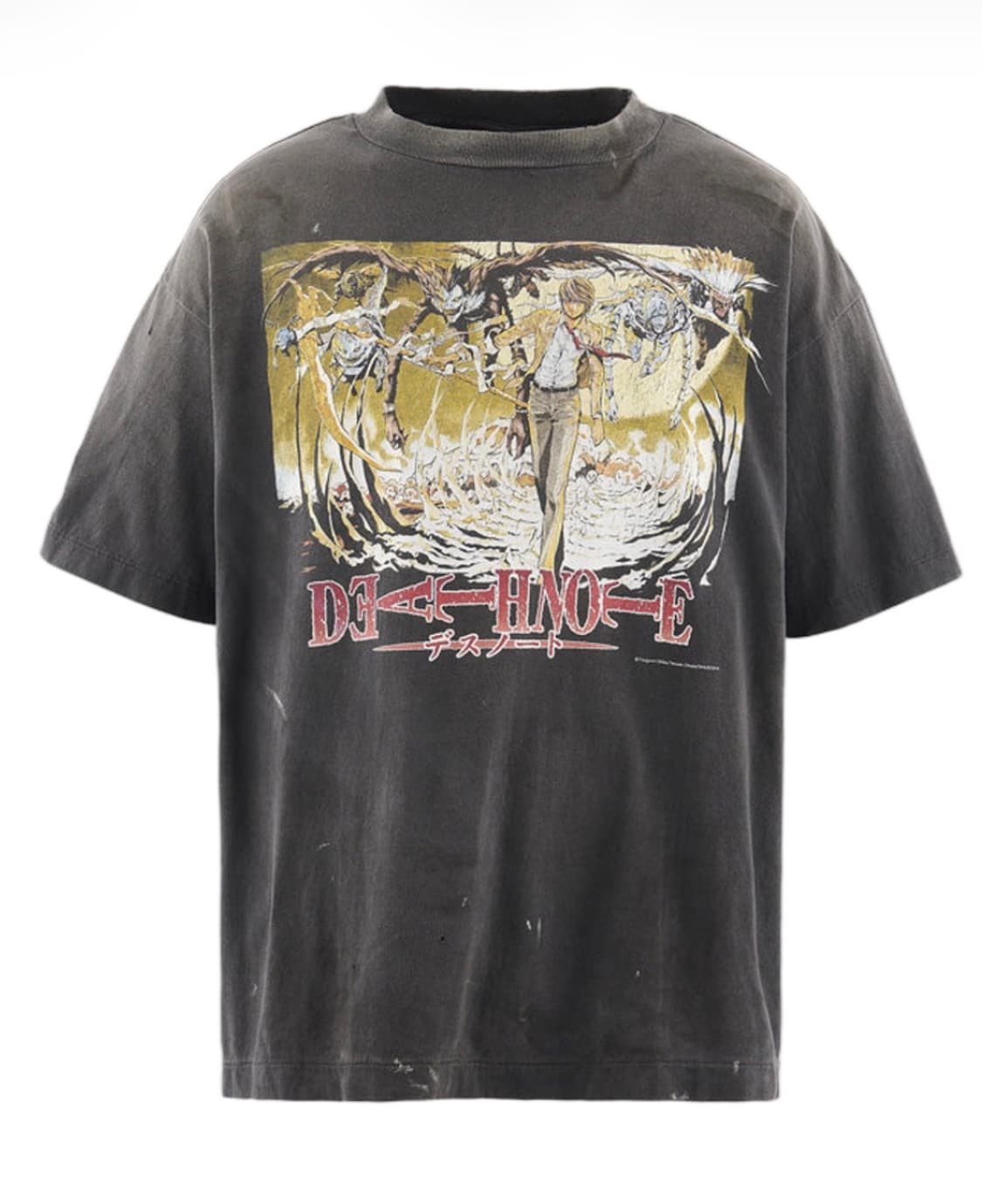 세인트 마이클 x 데스 노트 숏슬리브 티셔츠 블랙 - 26SS 상품이미지1