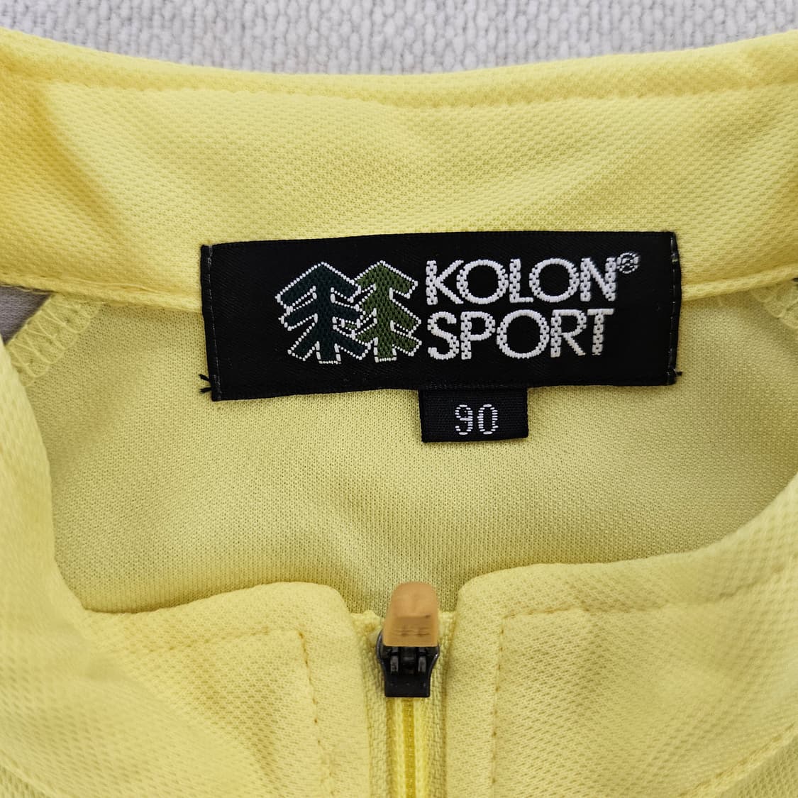 [90(M)] 코오롱스포츠 여성 반집업 등산복 티셔츠 0114YH1 상품이미지3