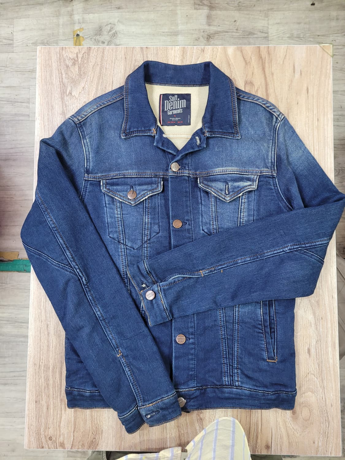 ZARA 자라 소프트 데님 자켓 상품이미지1