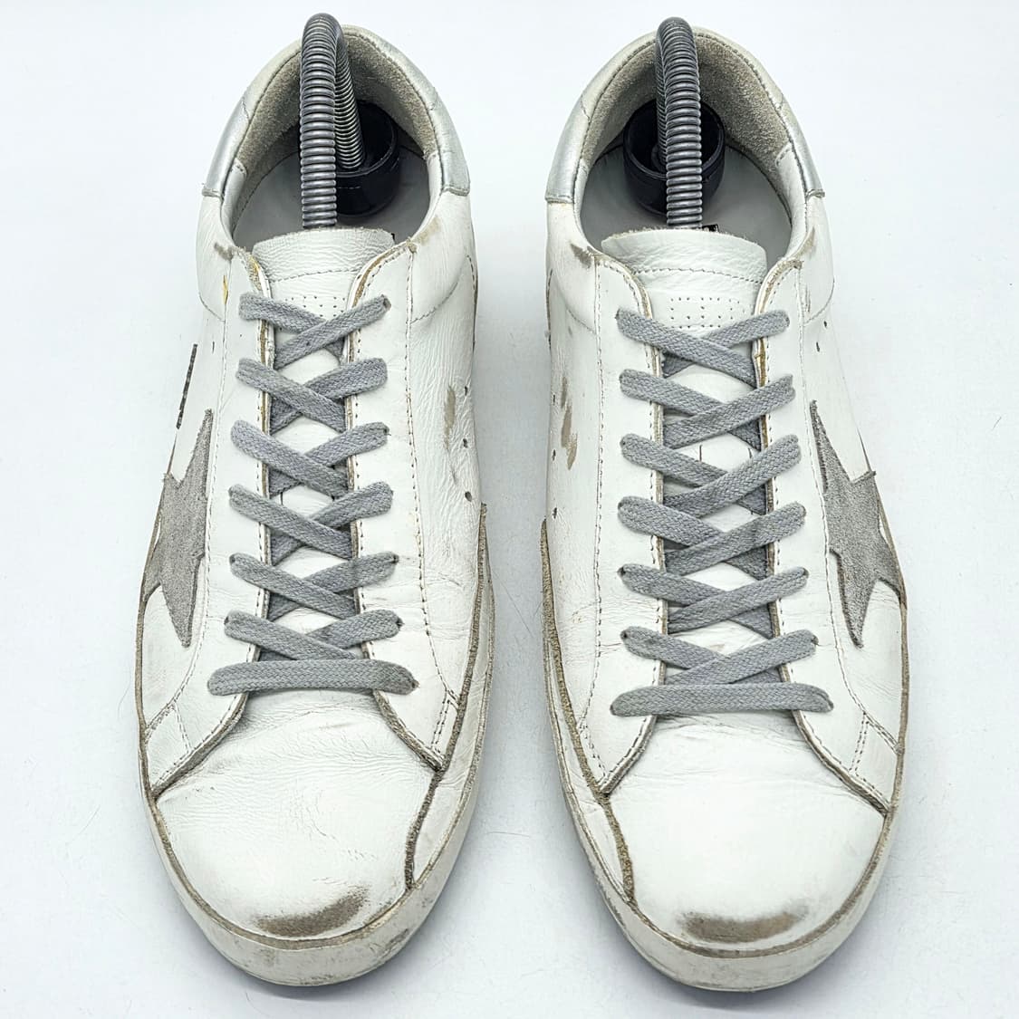 골든구스 슈퍼스타 화이트/실버 (41) 상품이미지4