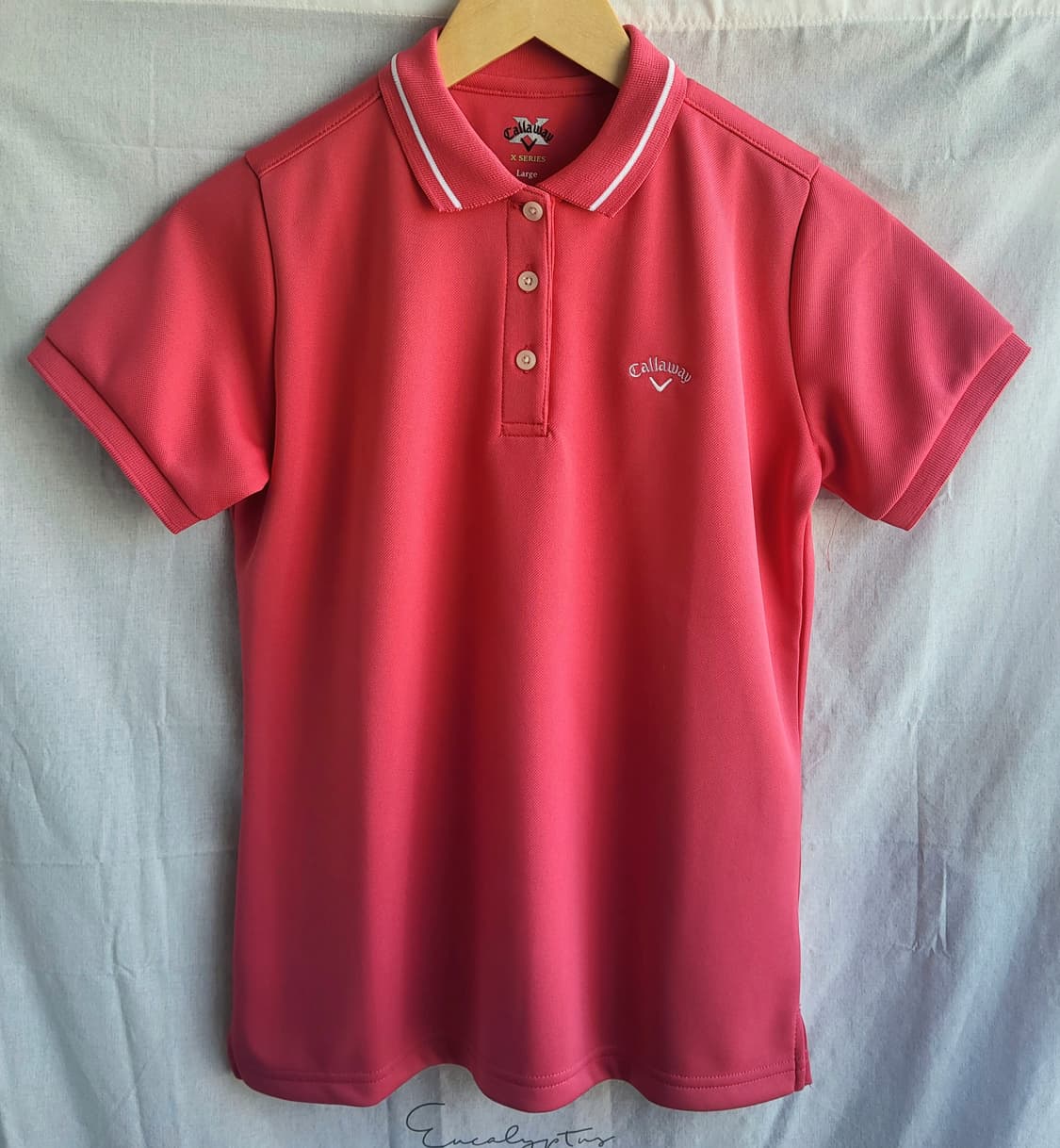 캘러웨이 여성 골프 반팔 카라티 L 상품이미지1