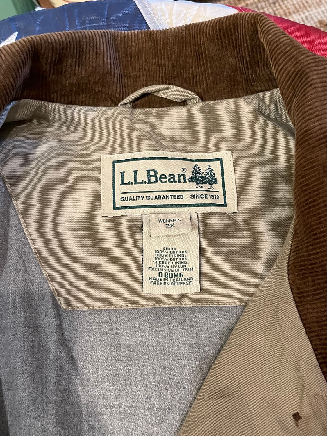 00's Vintage L.L.Bean Classic Field Coat 상품이미지3