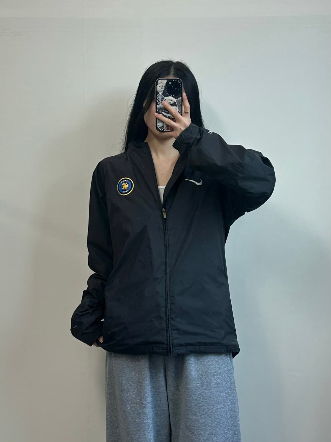 나이키 인터밀란 블랙 바람막이 자켓 상품이미지1