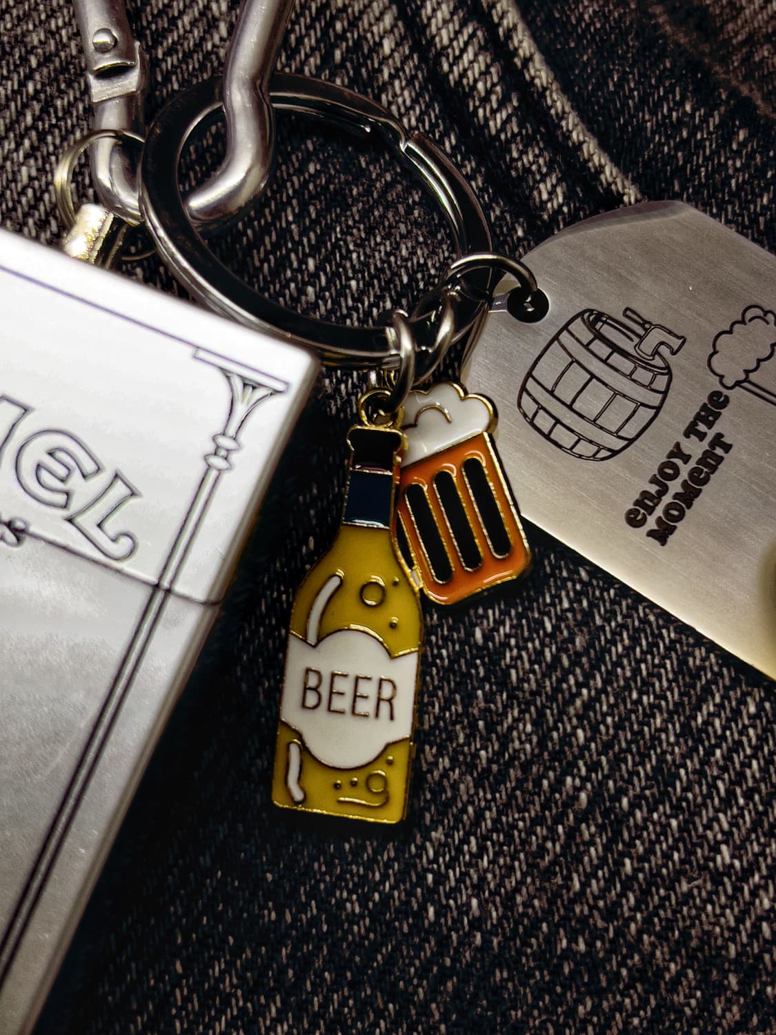 Camel Retro Keyring – 재떨이 참 & 오프너 키링세트 상품이미지5
