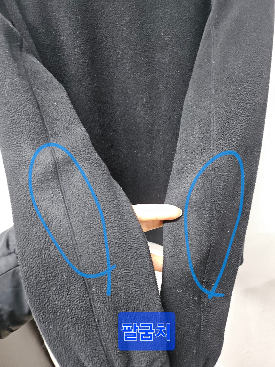 밀레 블랙 플리스 자켓 집업  100 상품이미지4