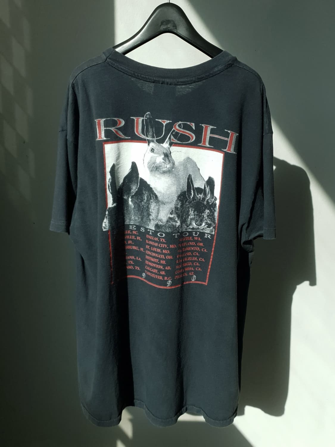 90s Hanes 'RUSH' Official Band Tee 상품이미지9