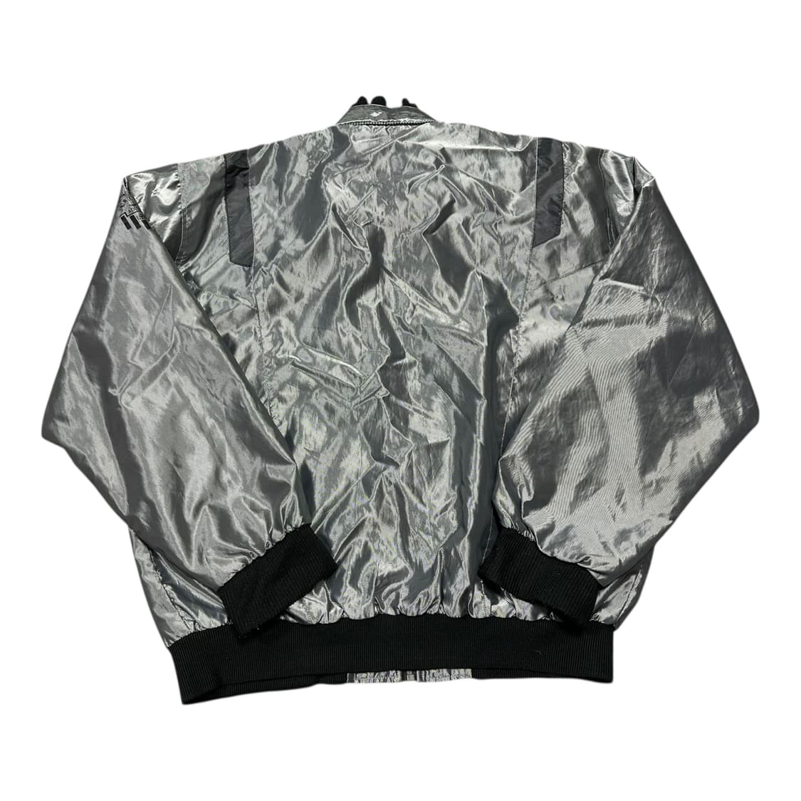 ✨ (바배) 아디다스 90s 올드스쿨 실버 바람막이  상품이미지2