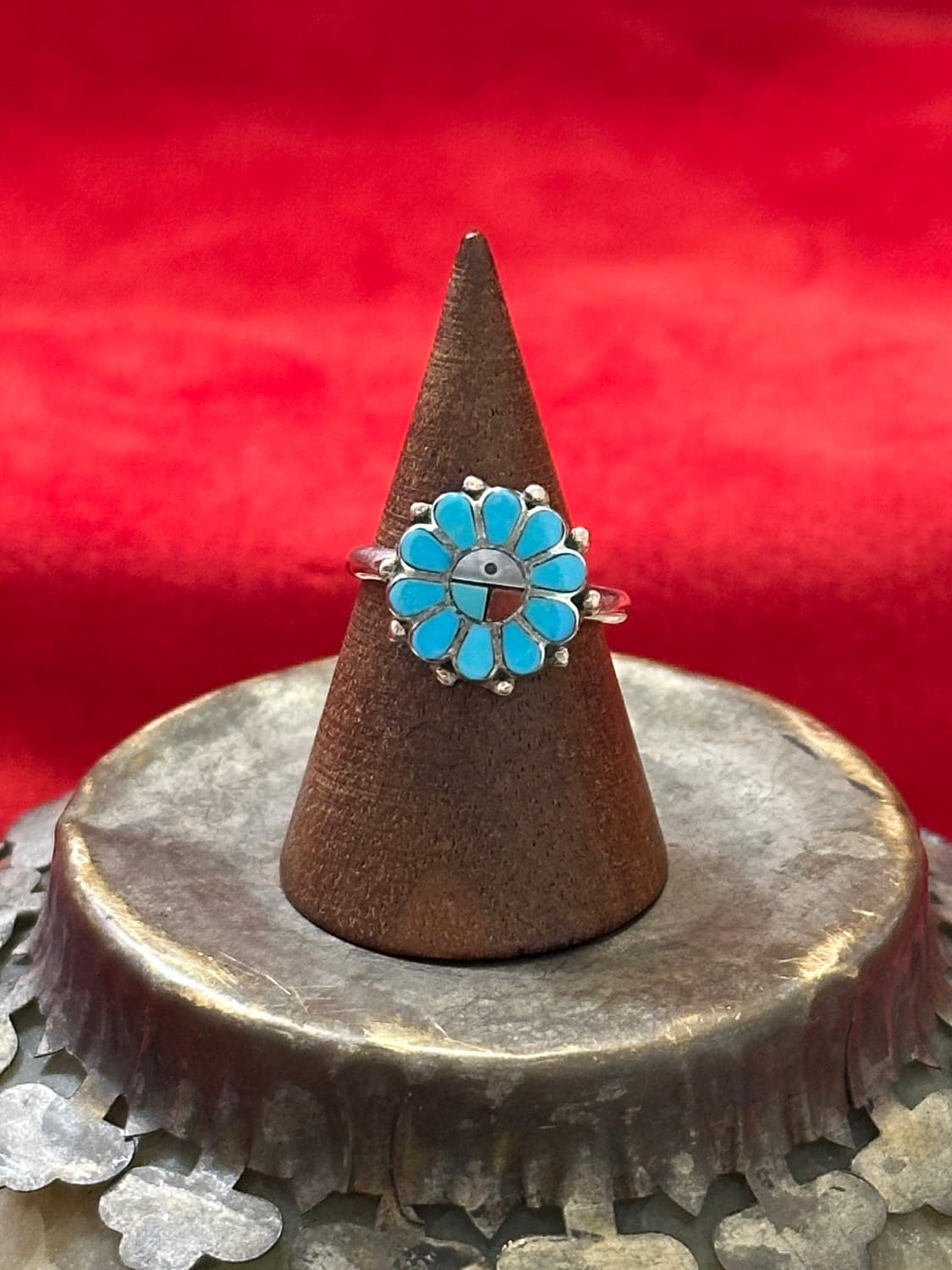 Zuni turquoise 925silver ring 상품이미지1