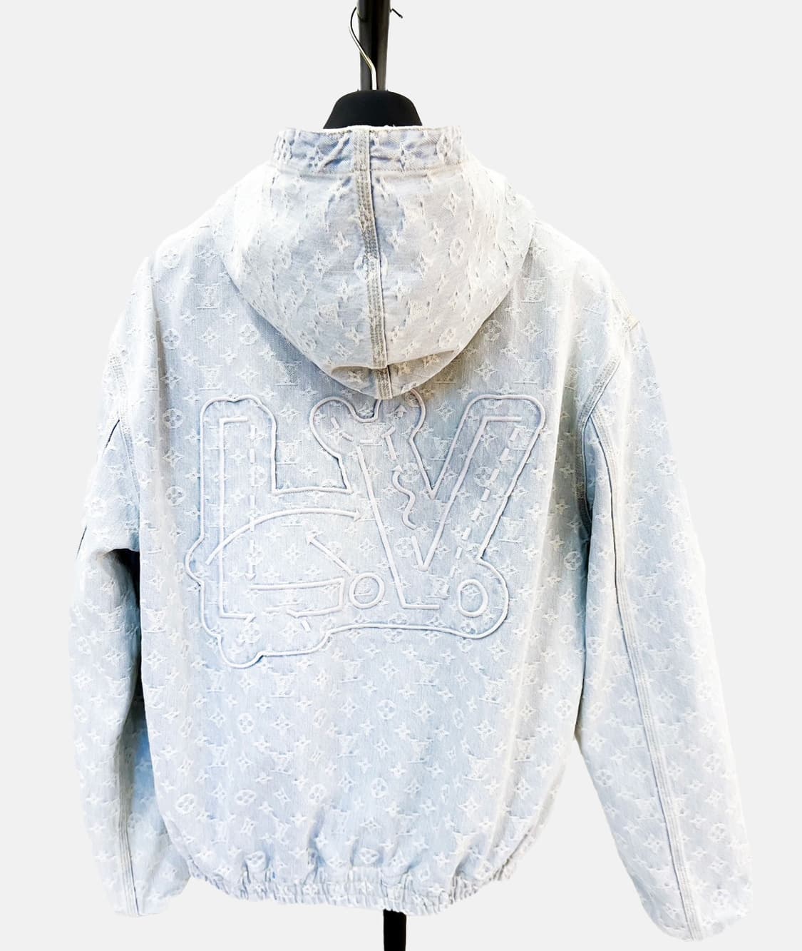 [52/매장판] 루이비통 X NBA 모노그램 데님 후드 자켓 상품이미지2