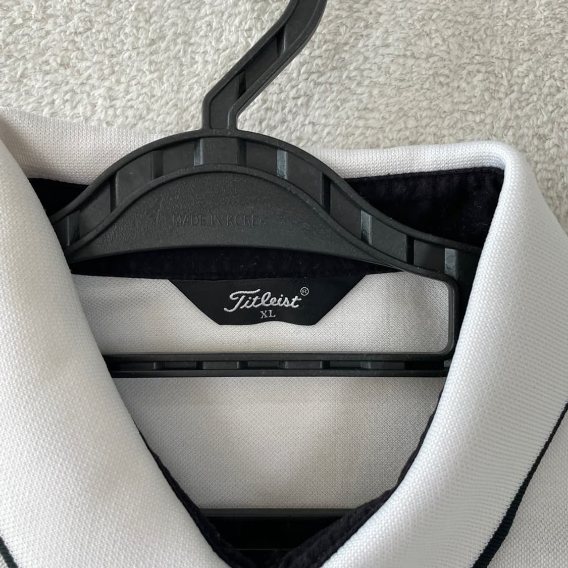 XL 타이틀리스트 남성 반팔카라티셔츠 105 골프 상품이미지4